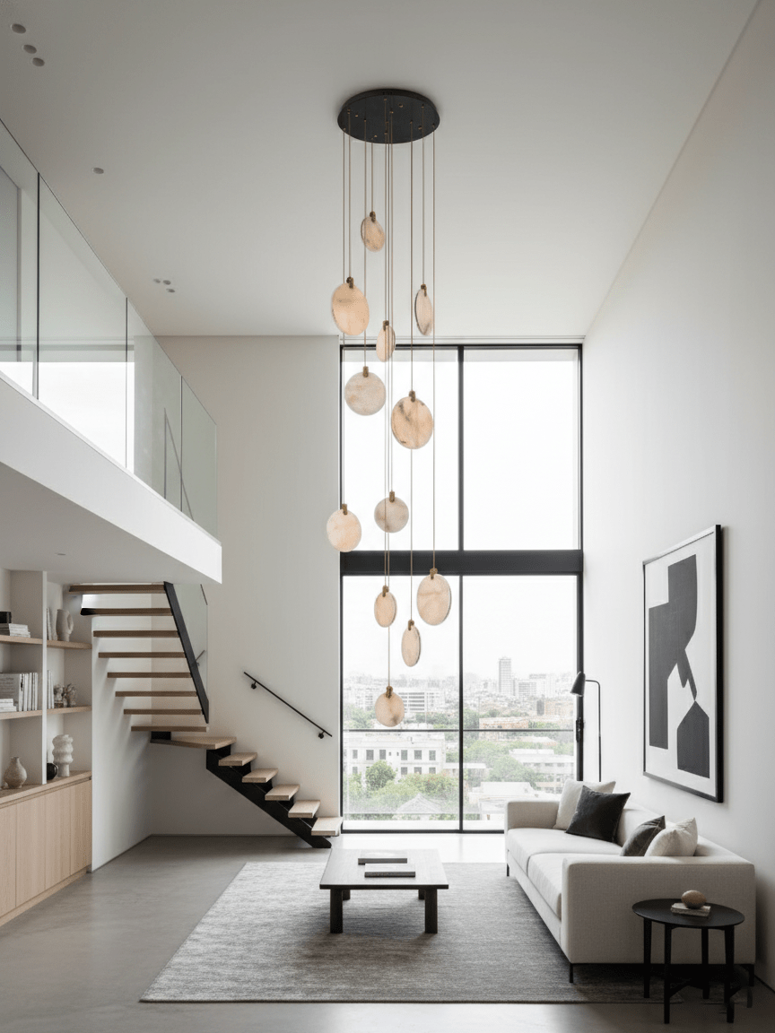 Harvest Alabaster Pendant Lamp-Neutral Decor
