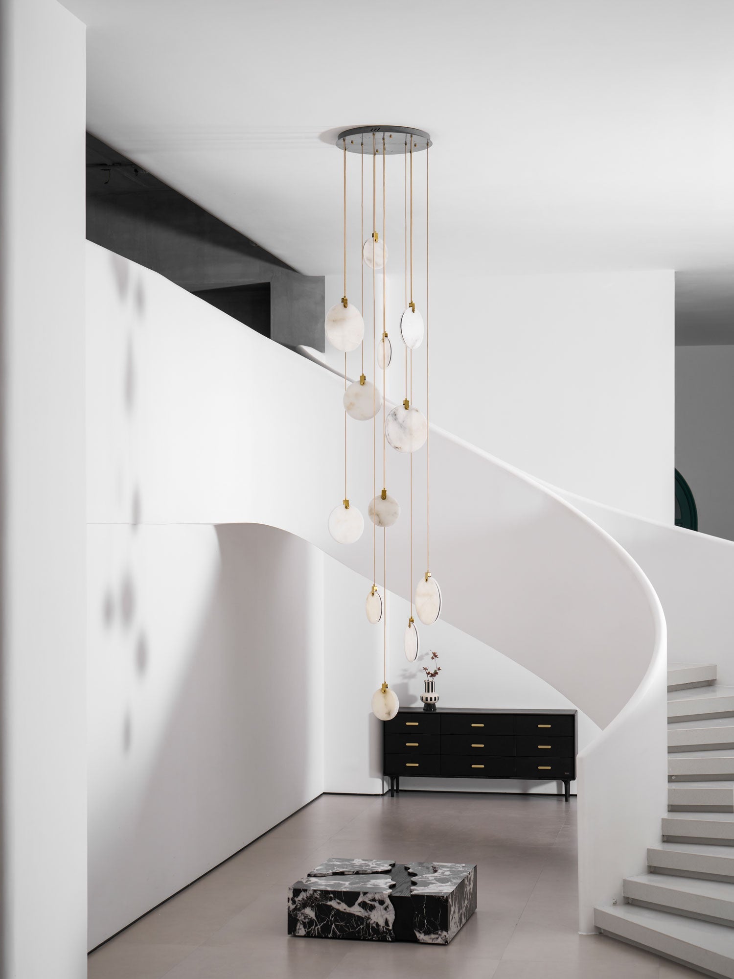 Harvest Alabaster Pendant Lamp-Neutral Decor