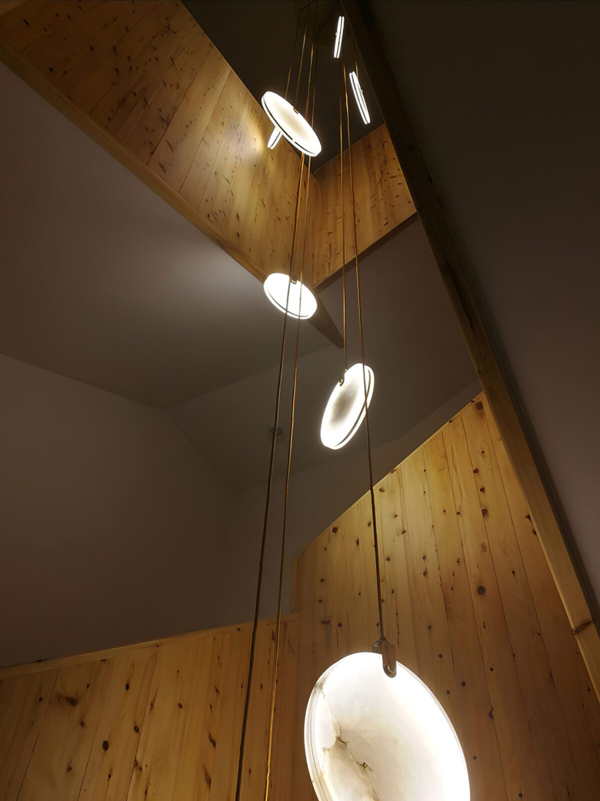 Lynore Alabaster Pendant Light-Neutral Decor