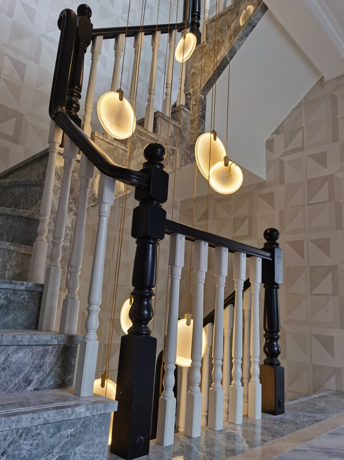 Lynore Alabaster Pendant Light-Neutral Decor