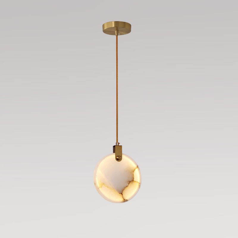 Lynore Alabaster Pendant Light-Neutral Decor