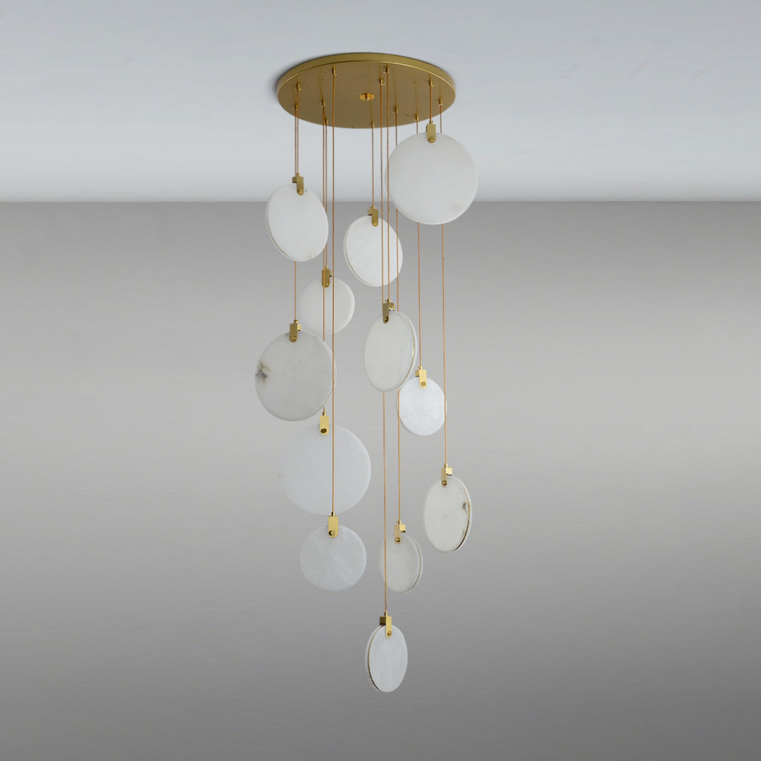 Lynore Alabaster Pendant Light-Neutral Decor