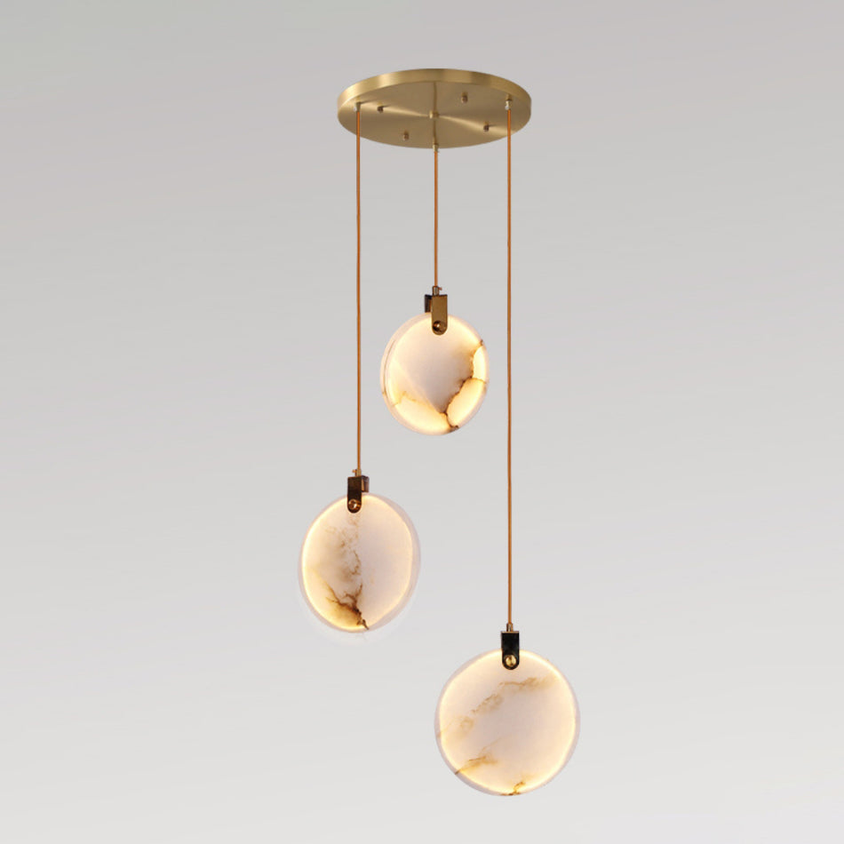 Lynore Alabaster Pendant Light-Neutral Decor
