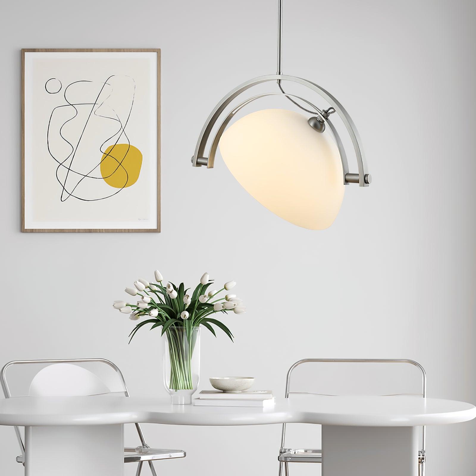 Nively Industrial Artistic Pendant Light-Neutral Decor