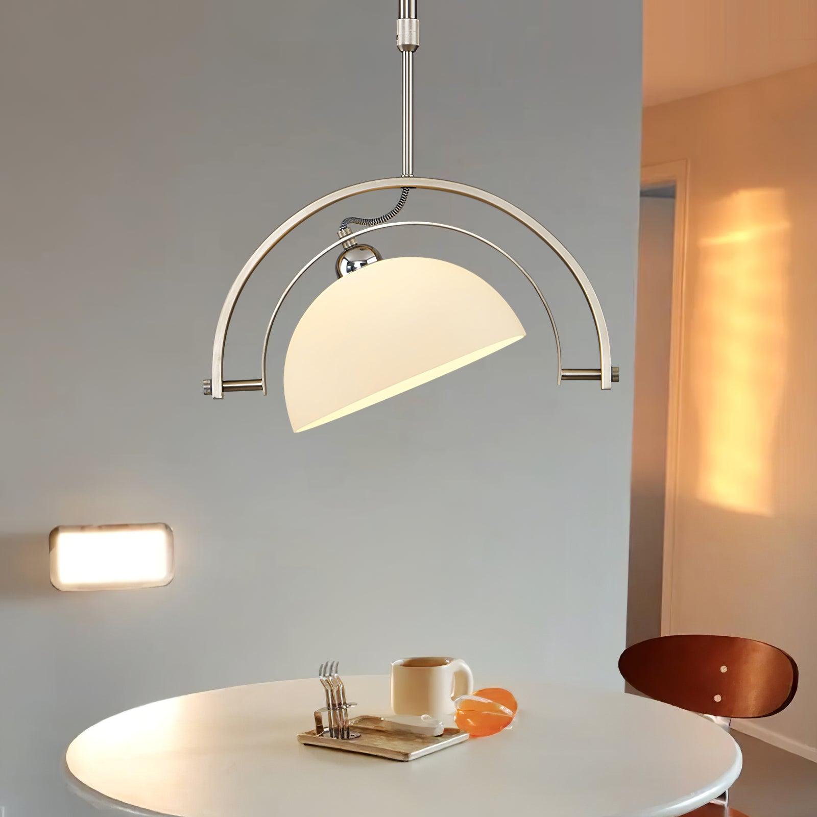 Nively Industrial Artistic Pendant Light-Neutral Decor