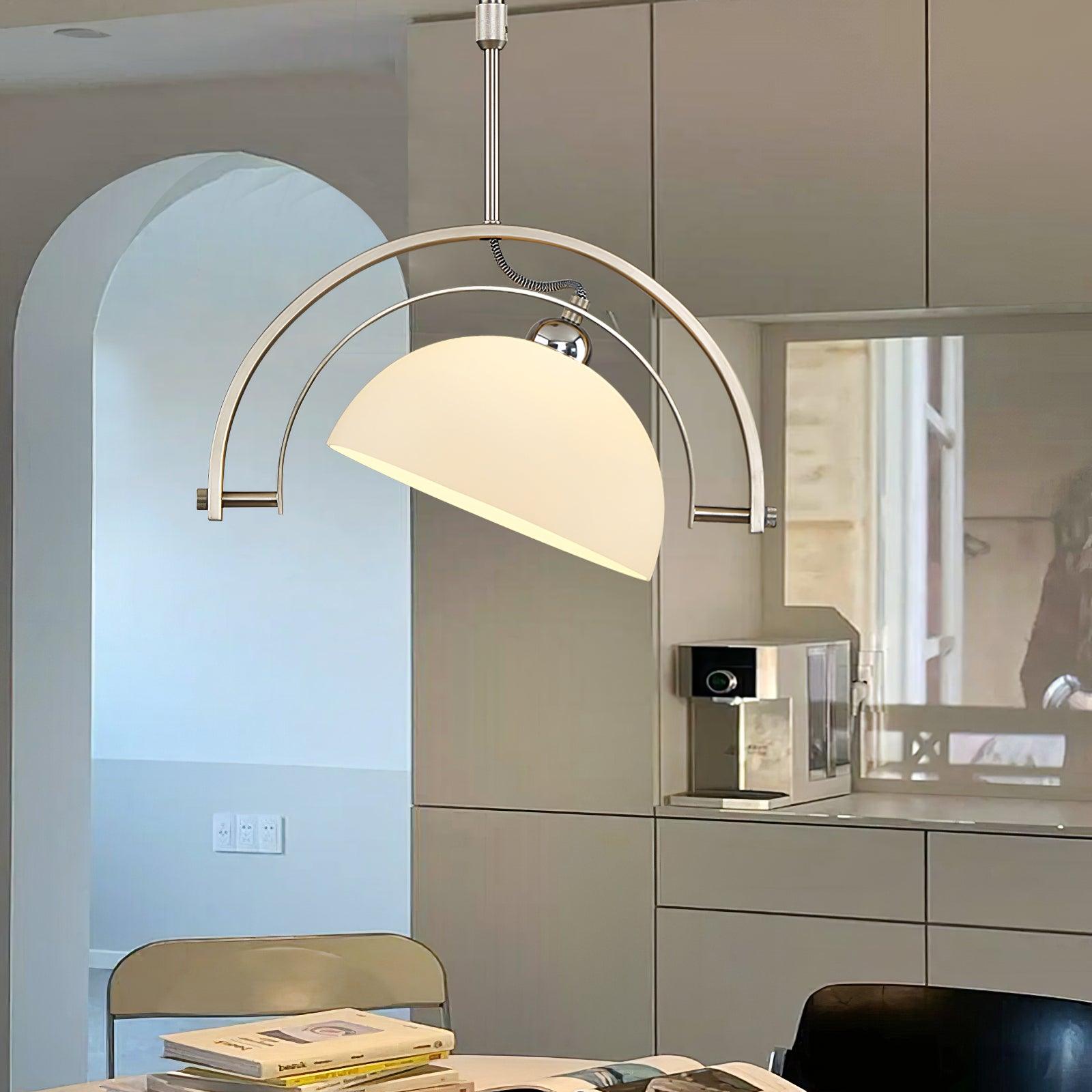 Nively Industrial Artistic Pendant Light-Neutral Decor