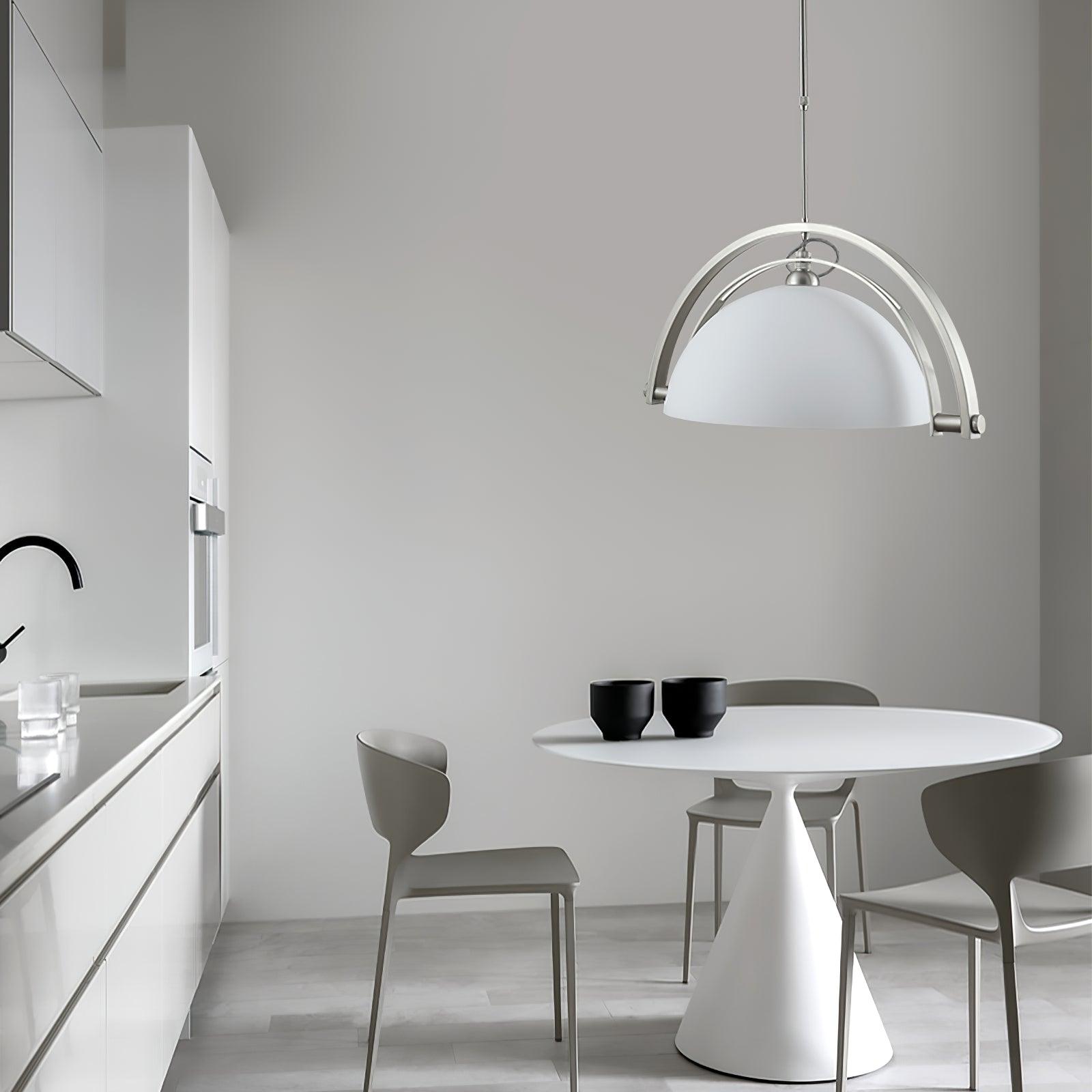 Nively Industrial Artistic Pendant Light-Neutral Decor