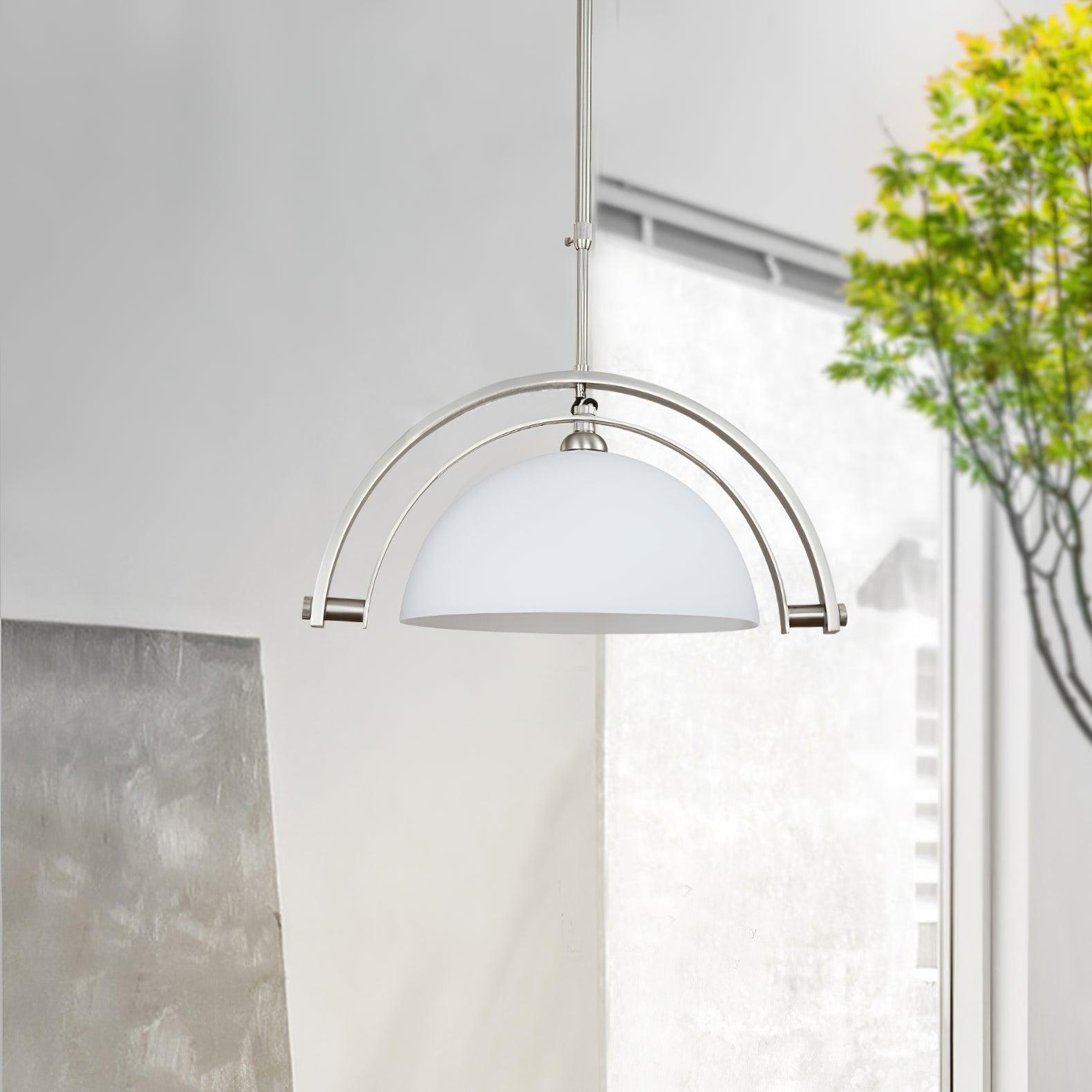 Nively Industrial Artistic Pendant Light-Neutral Decor