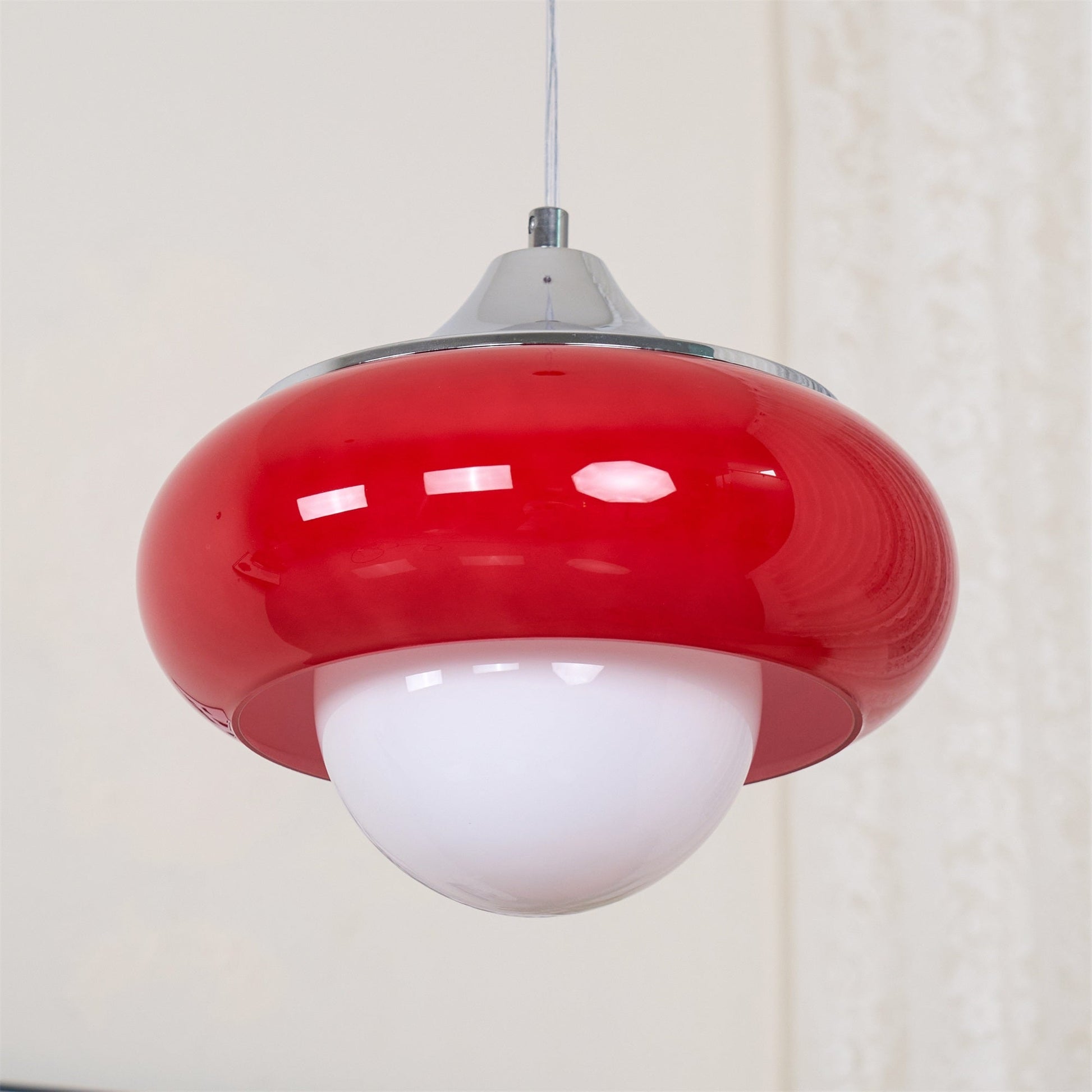 Xeldes Nordic Art Glass Pendant Lamp-Neutral Decor