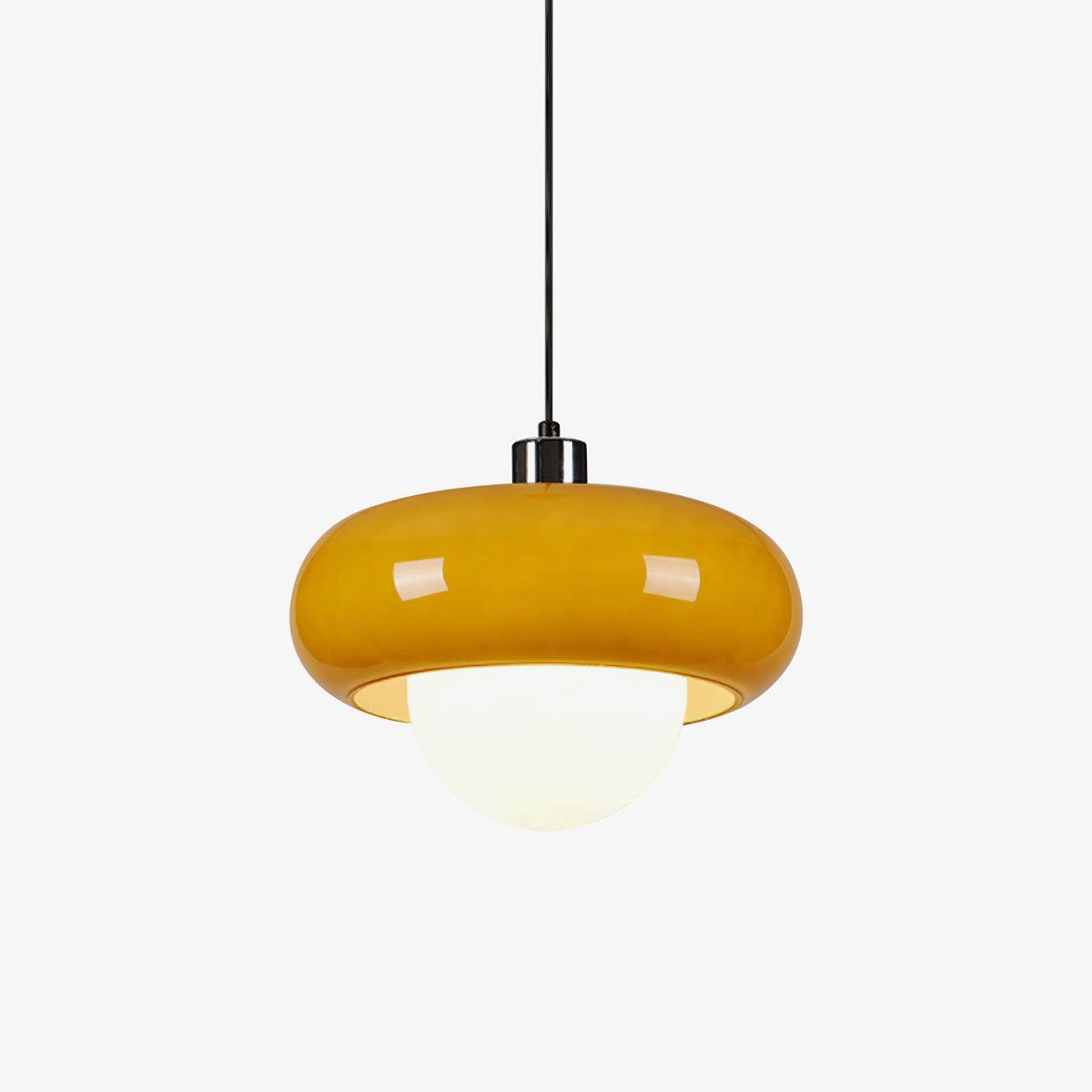 Xeldes Nordic Art Glass Pendant Lamp-Neutral Decor
