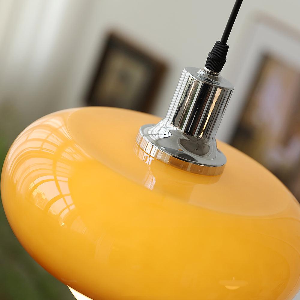 Xeldes Nordic Art Glass Pendant Lamp-Neutral Decor