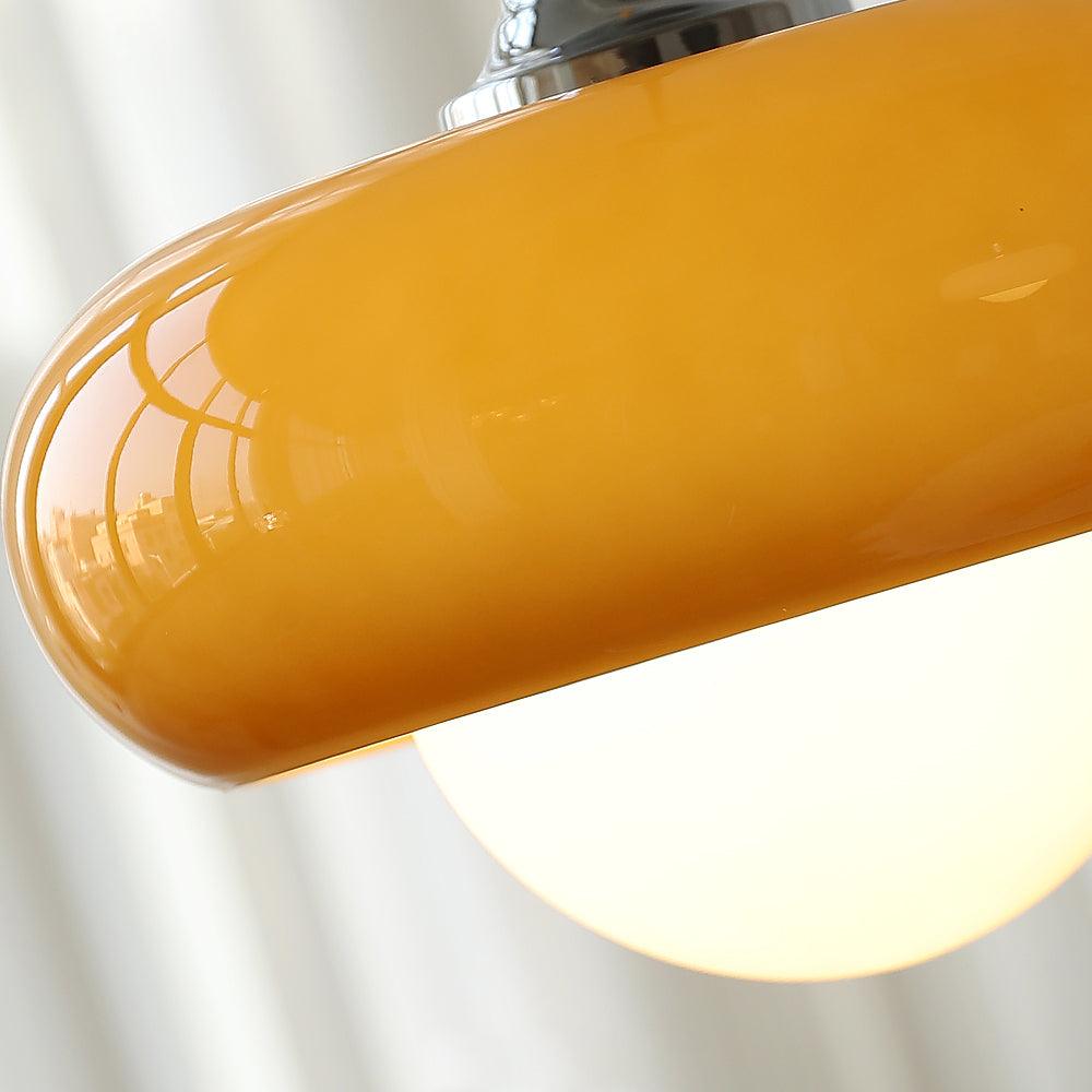 Xeldes Nordic Art Glass Pendant Lamp-Neutral Decor