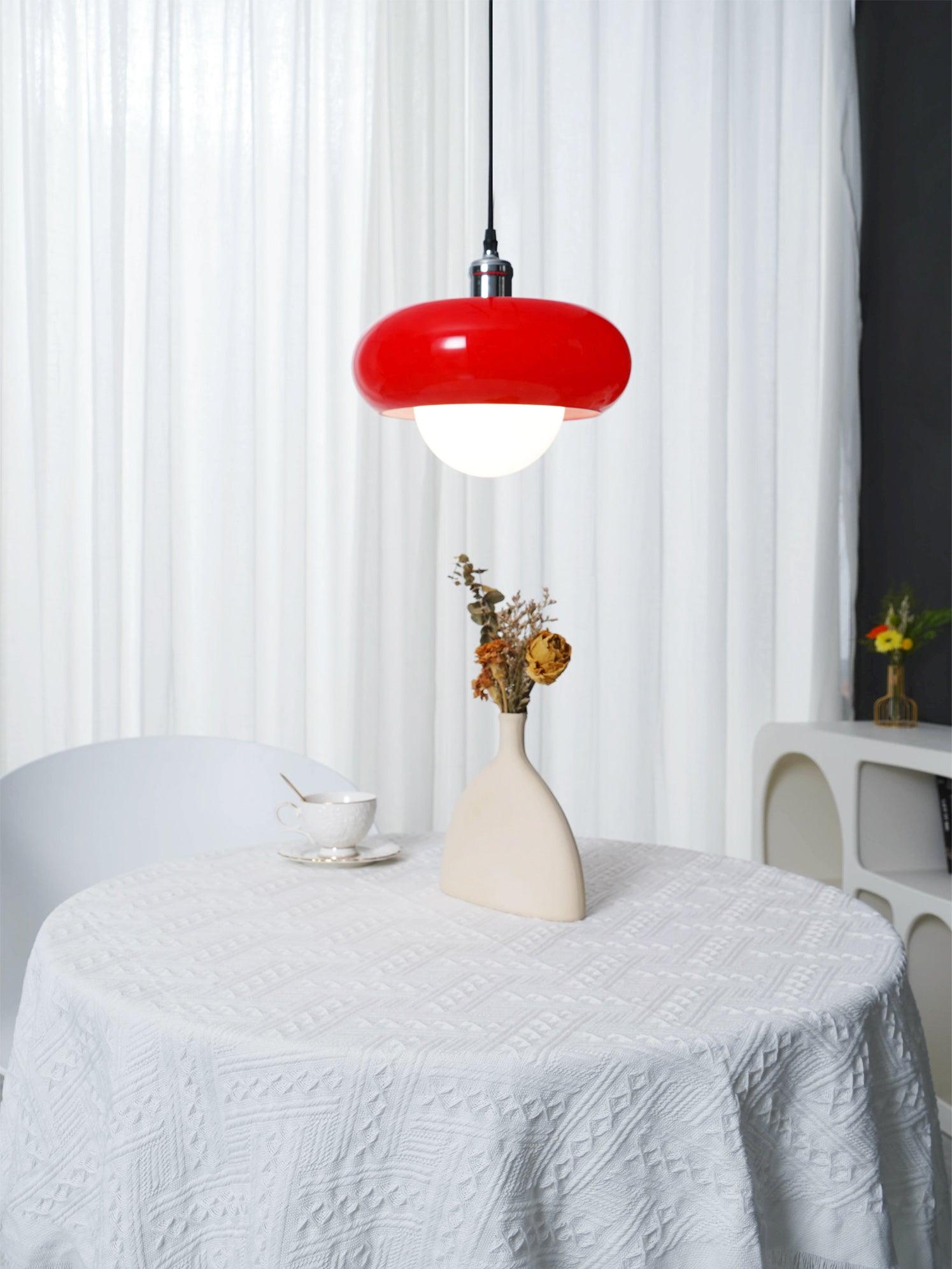 Xeldes Nordic Art Glass Pendant Lamp-Neutral Decor