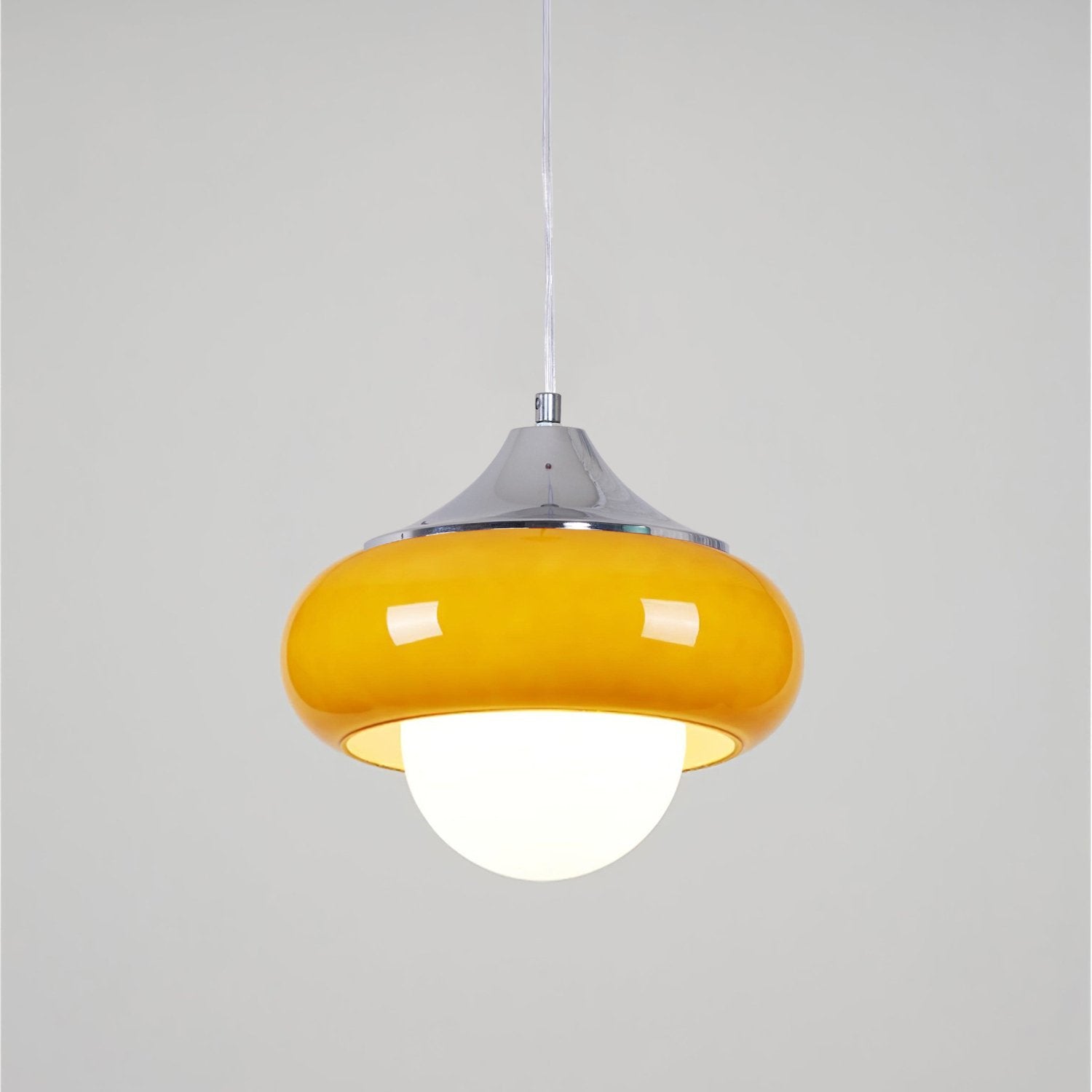 Xeldes Nordic Art Glass Pendant Lamp-Neutral Decor