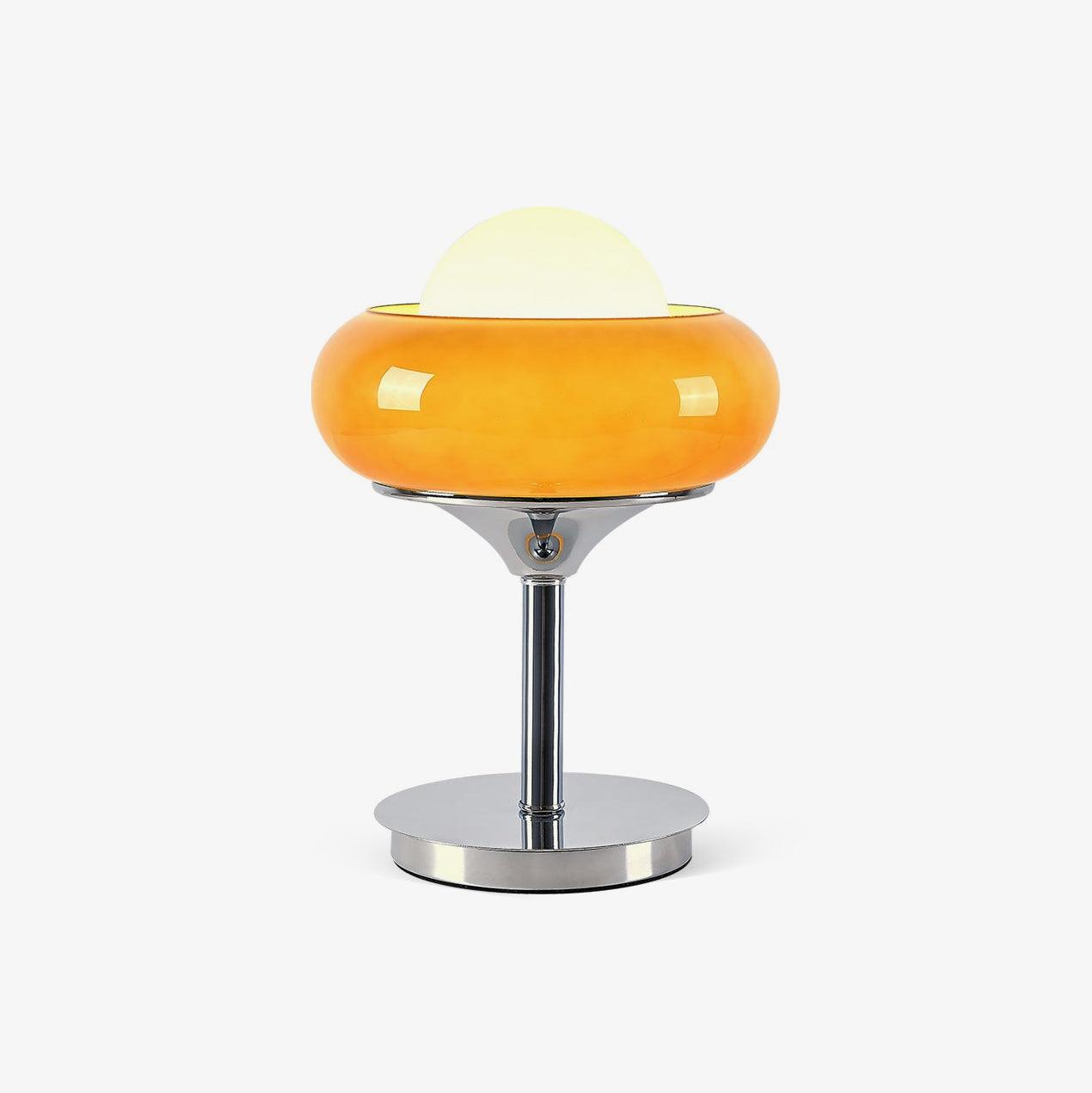 Solise Glass Retro Table Lamp-Neutral Decor