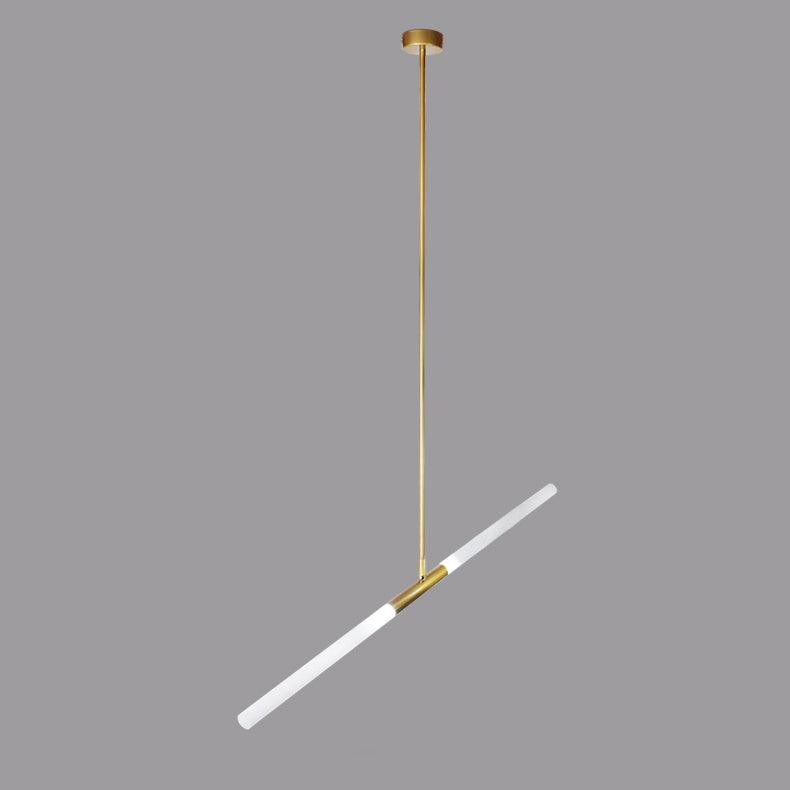 Mabel Linear Modern Pendant Light-Neutral Decor