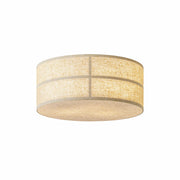 Hashira Ceiling Lamp with a linen shade, shown against a neutral background.