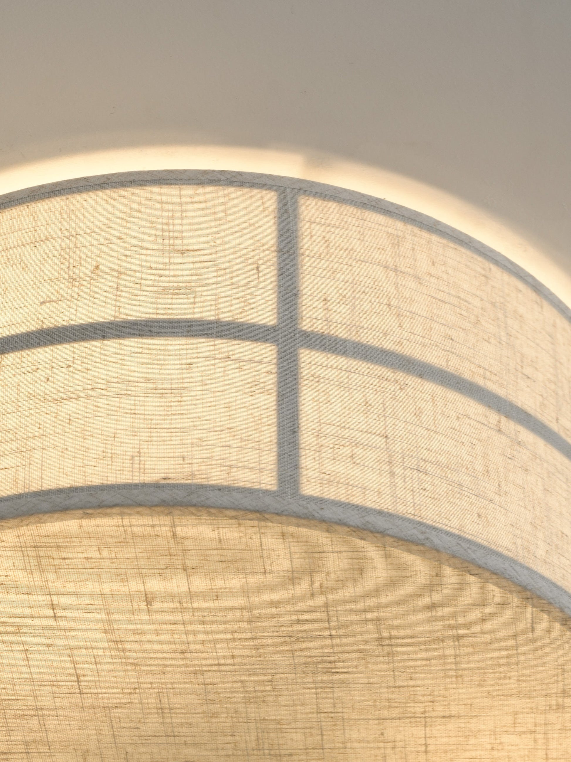 The Hashira Ceiling Lamp providing overhead lighting.