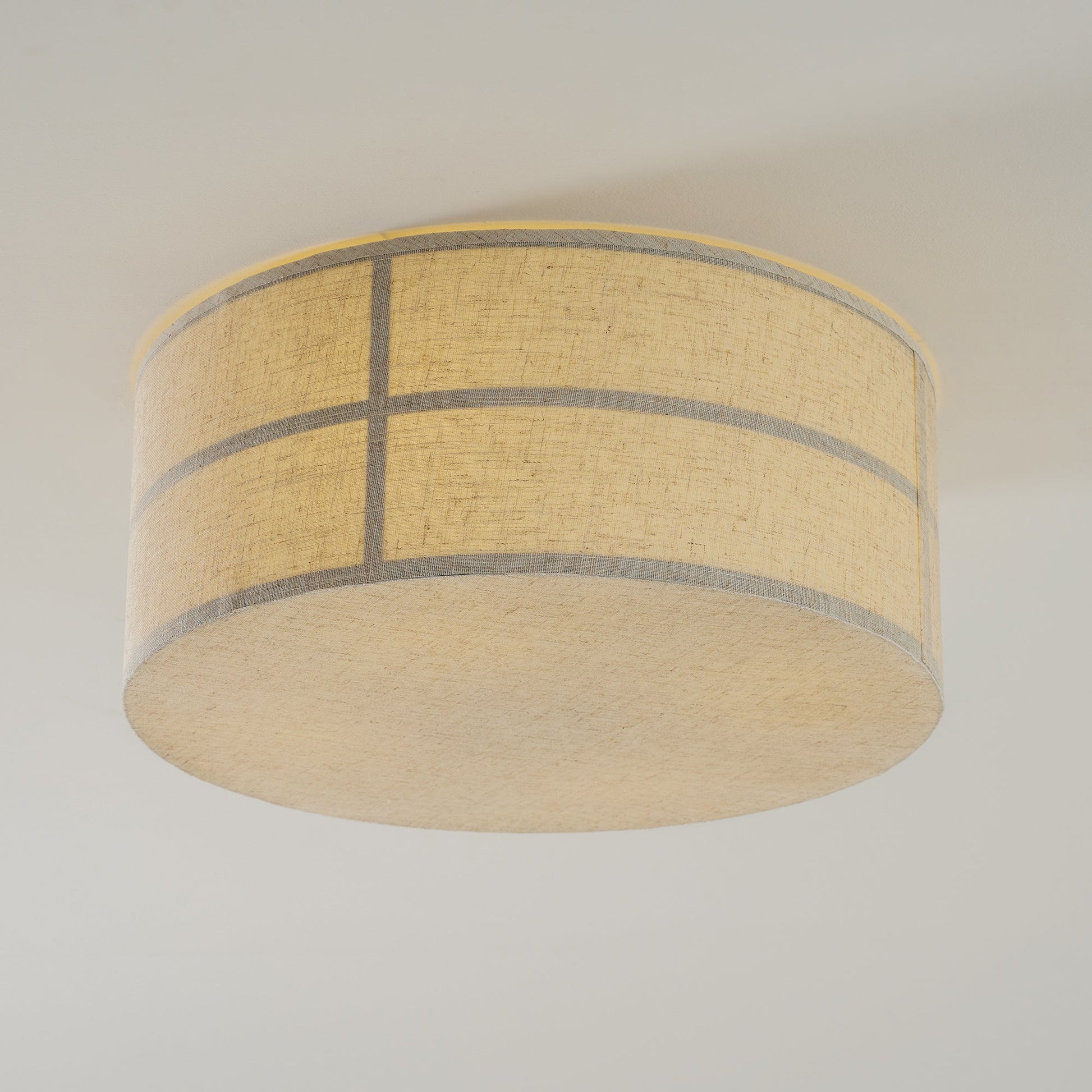 The lamp shown in a commercial setting like a lounge.