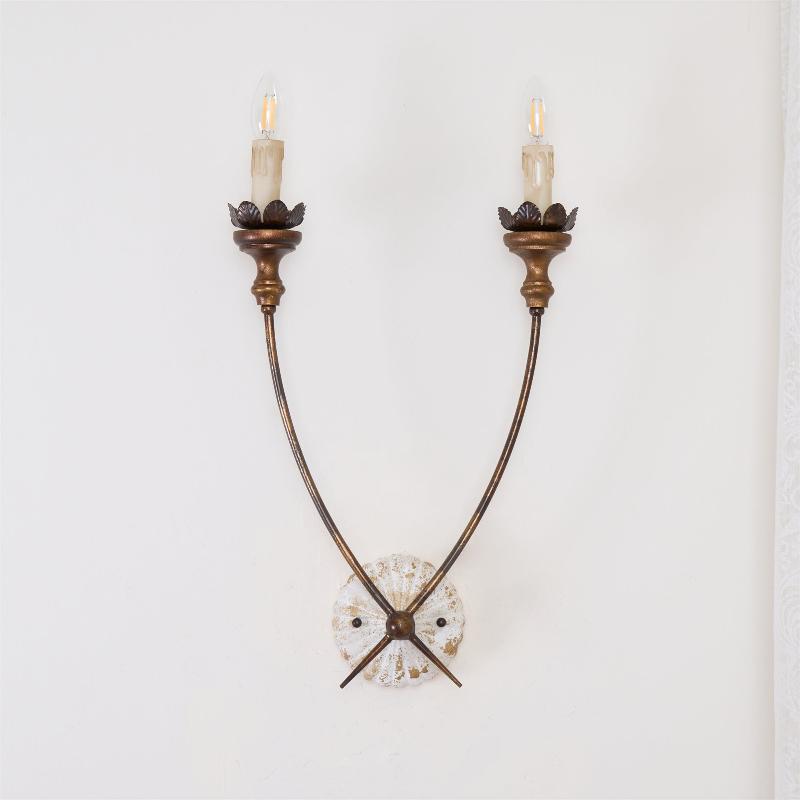 Thalia Wooden Wall Lamp