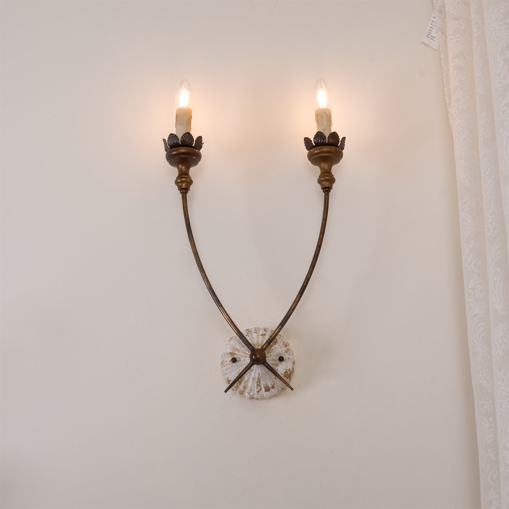 Thalia Wooden Wall Lamp