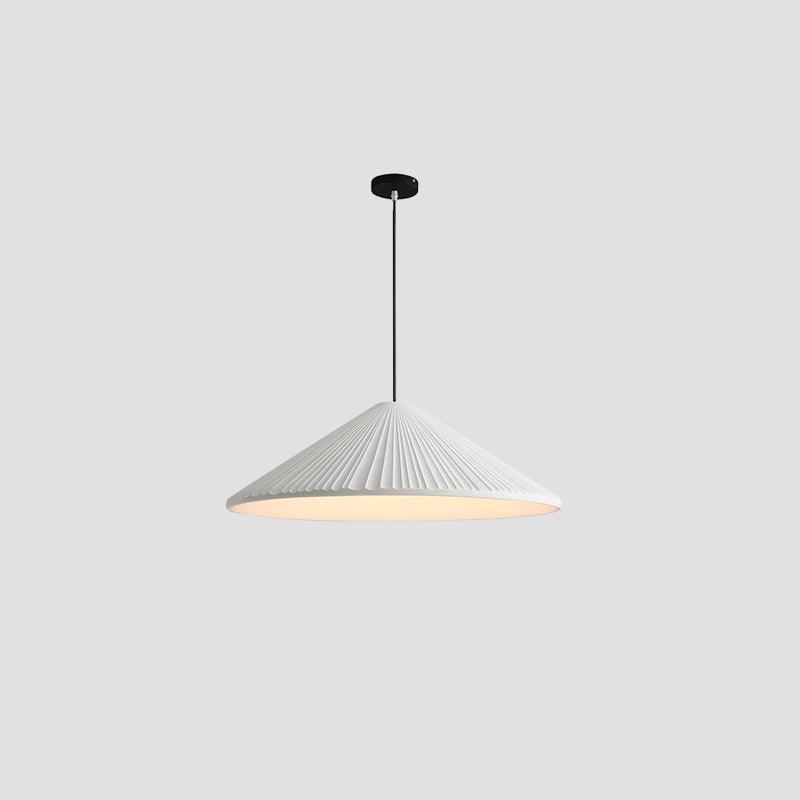 Cone Hat Resin Pendant Lamp-Neutral Decor