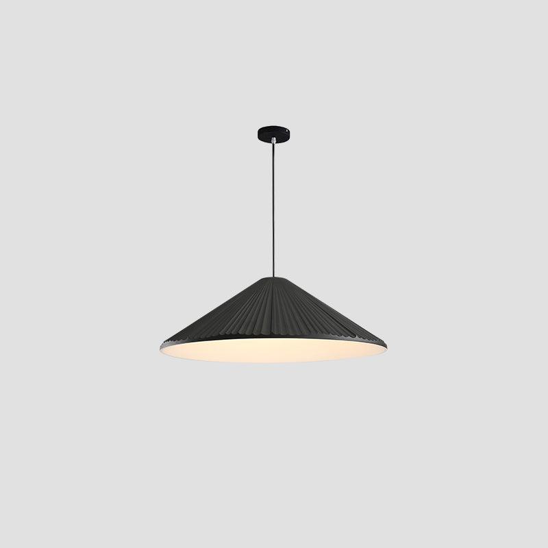 Cone Hat Resin Pendant Lamp-Neutral Decor