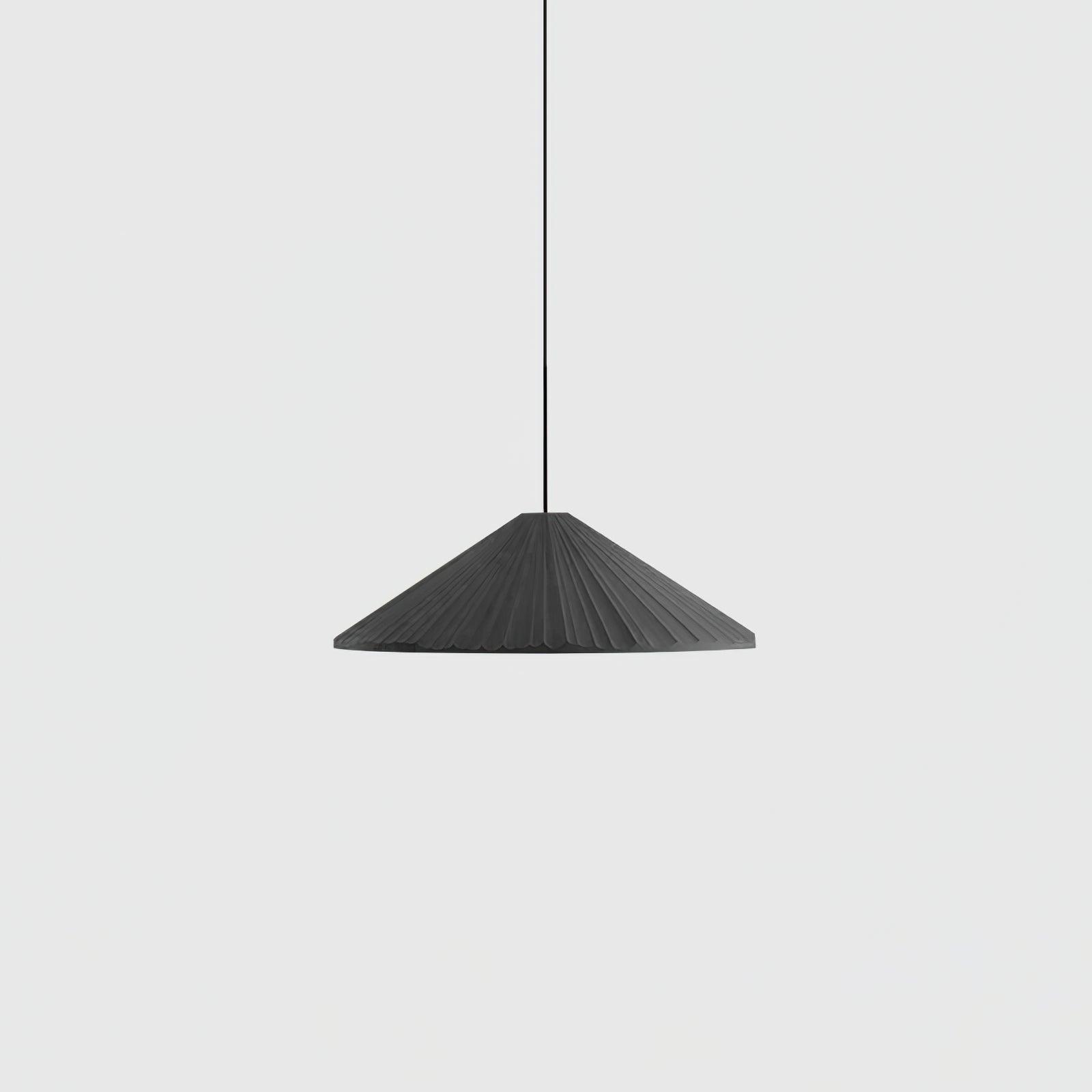 Cone Hat Resin Pendant Lamp-Neutral Decor
