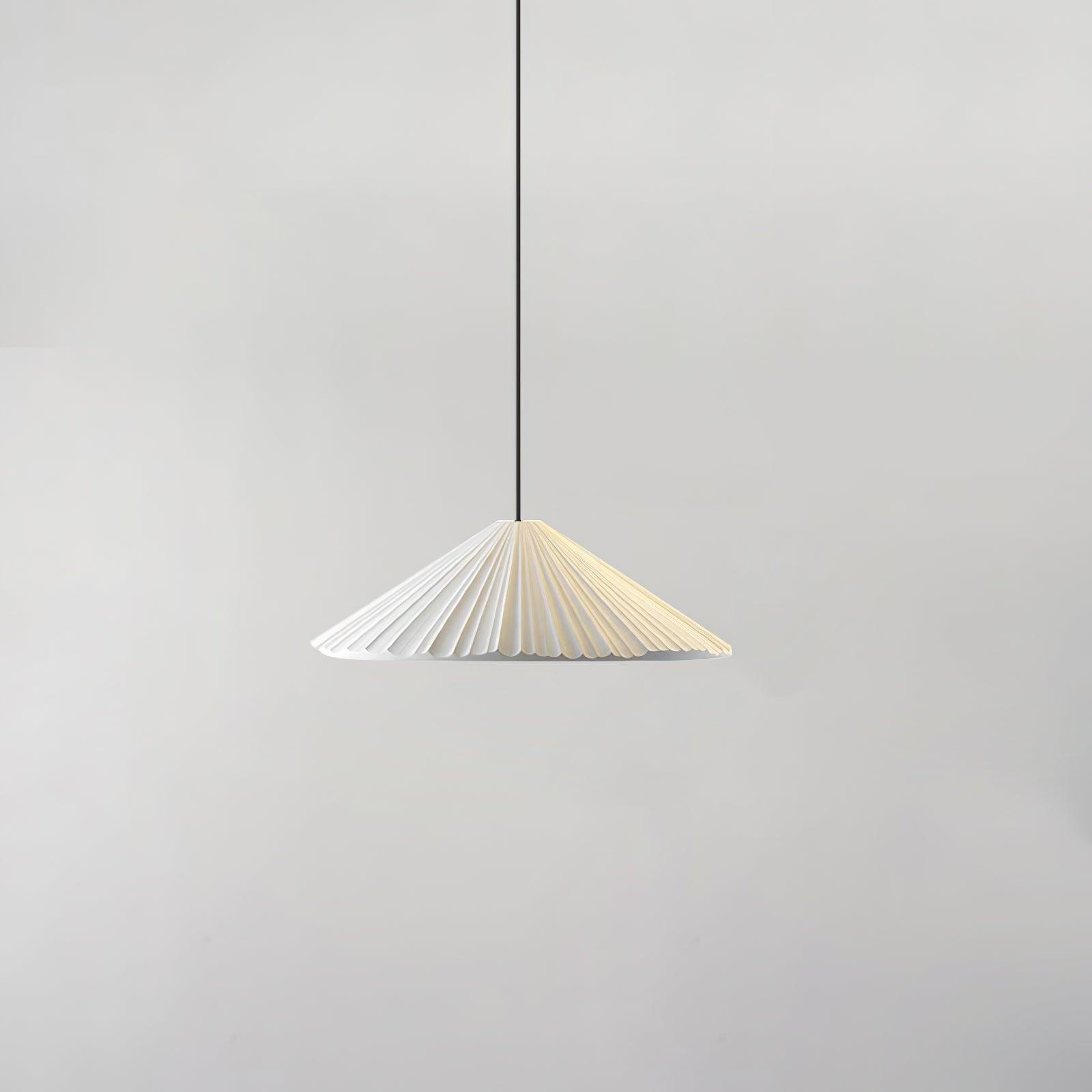 Cone Hat Resin Pendant Lamp-Neutral Decor
