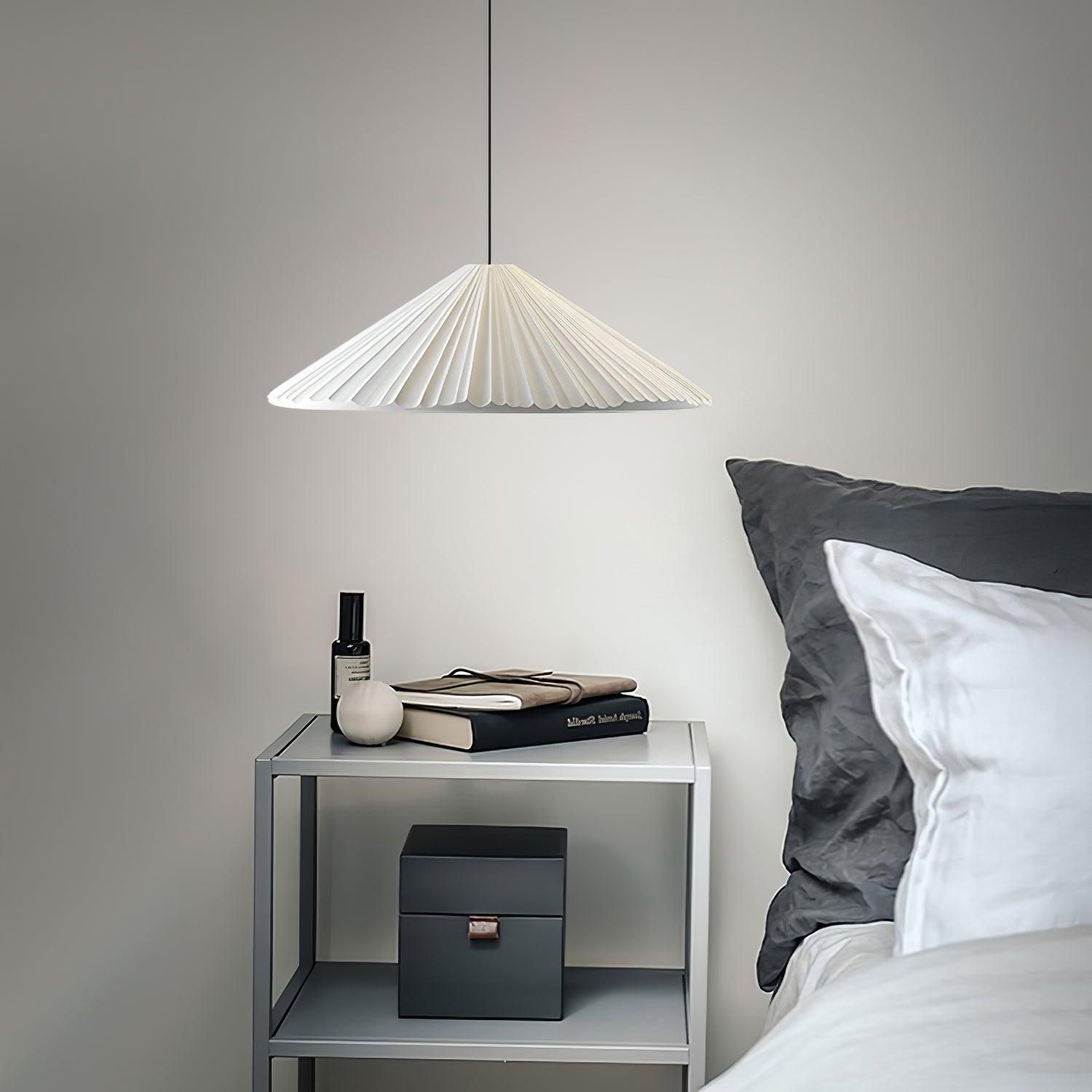 Cone Hat Resin Pendant Lamp-Neutral Decor