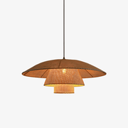 Arixu Rattan Vintage Pendant Lamp-Neutral Decor