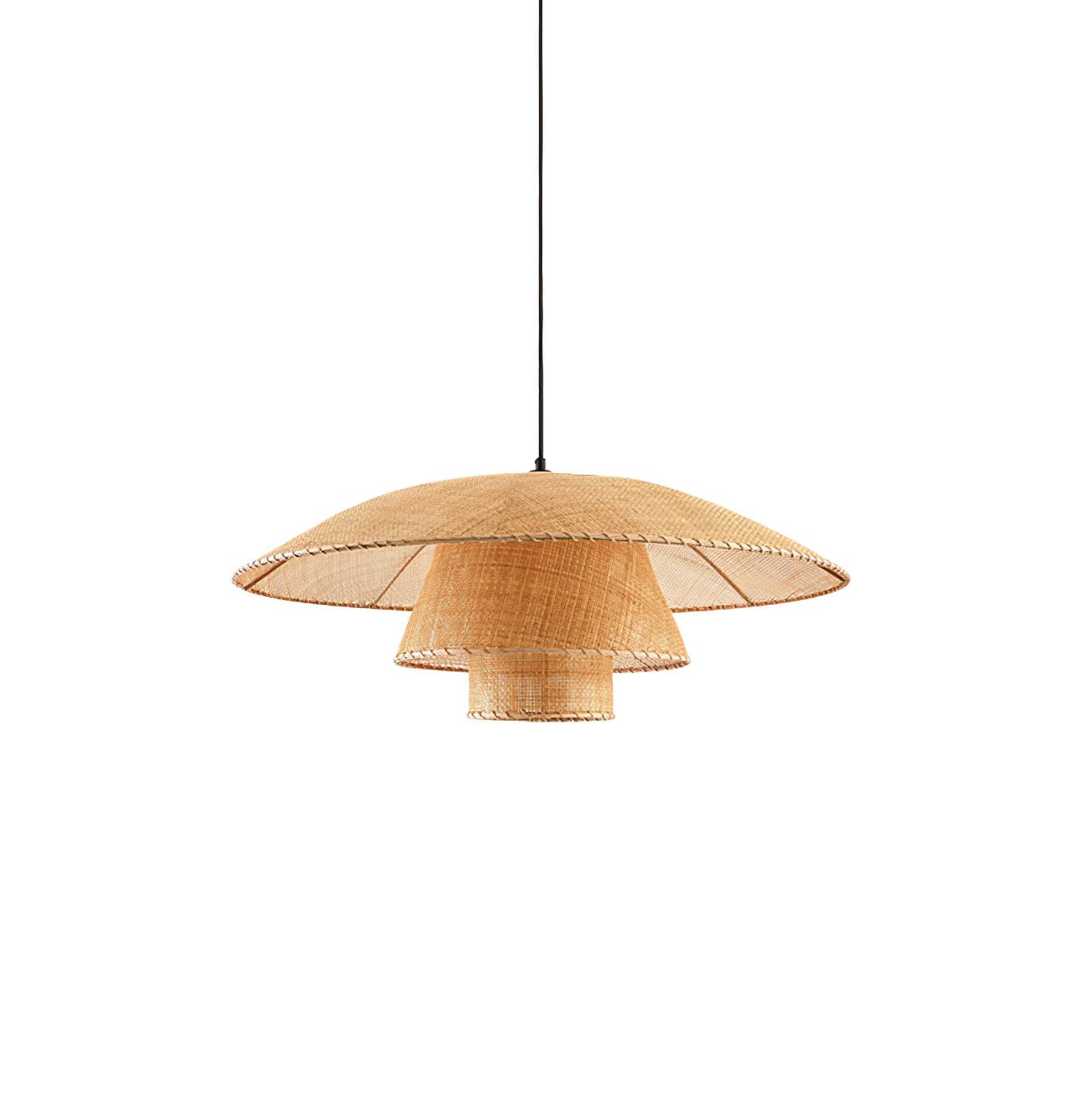 Arixu Rattan Vintage Pendant Lamp-Neutral Decor