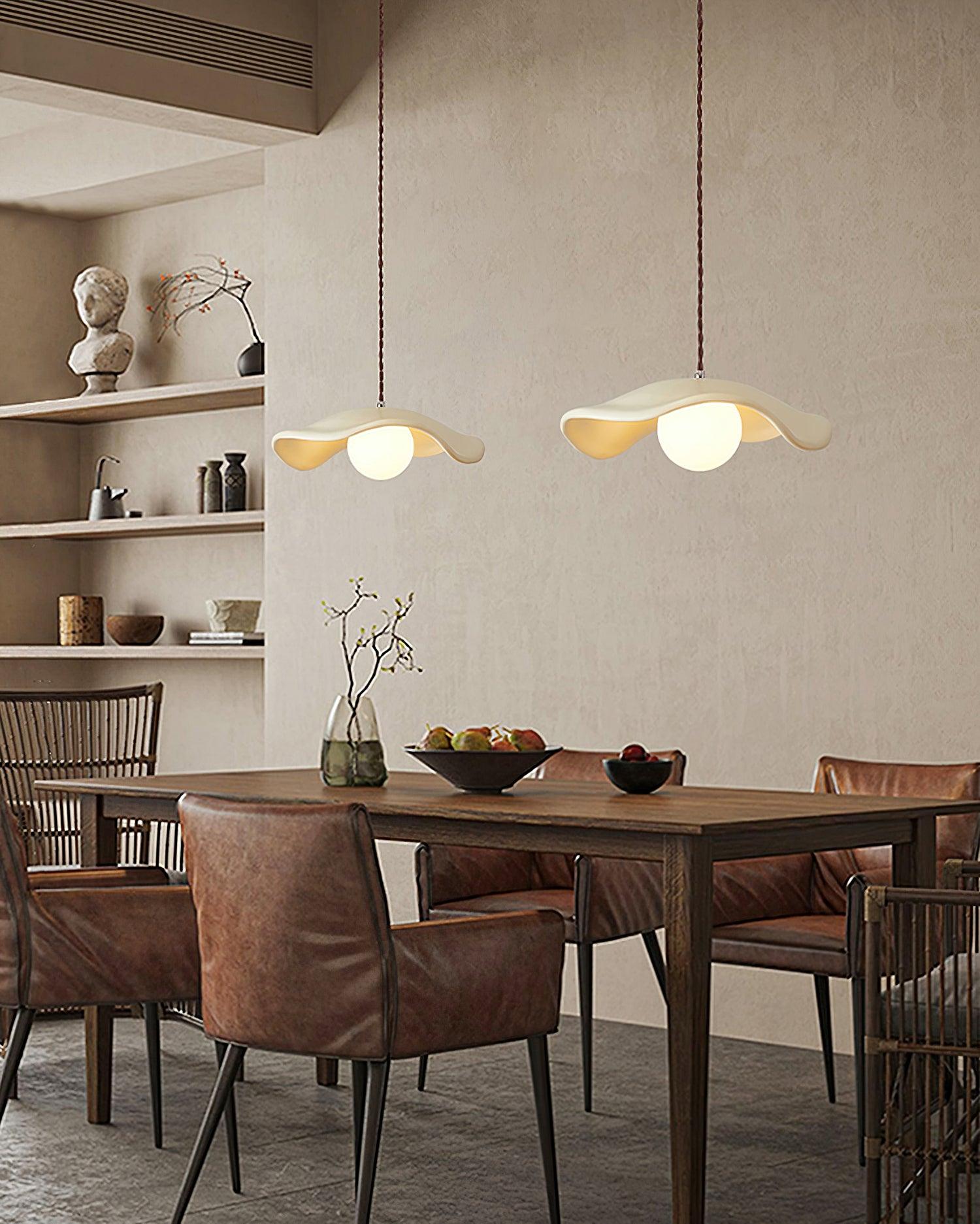 Fluid Organic Hats Pendant Lamp-Neutral Decor