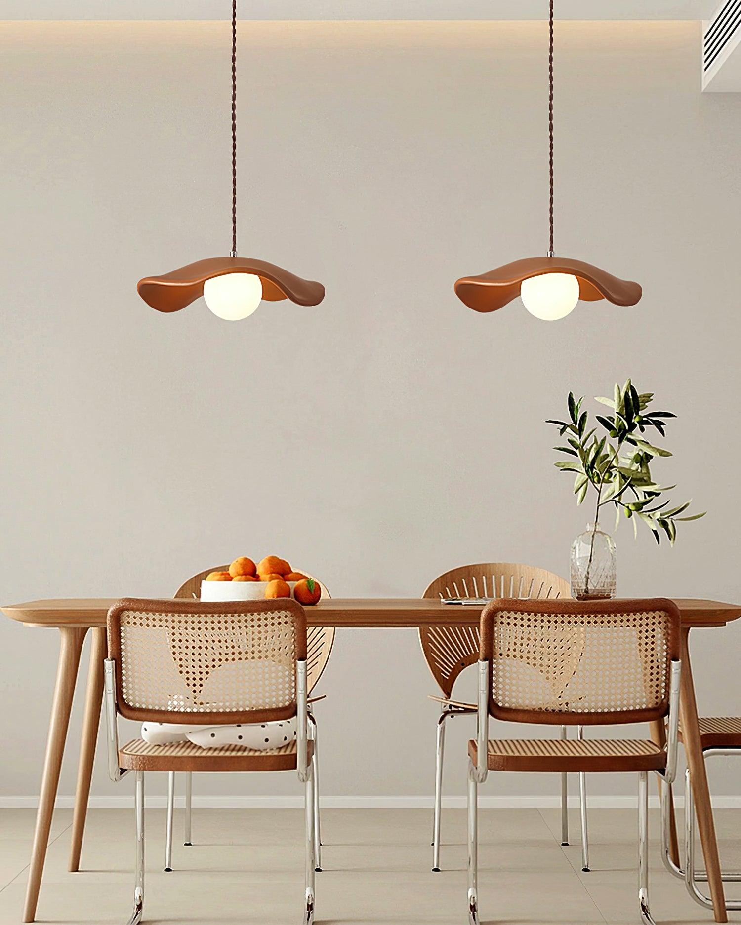 Fluid Organic Hats Pendant Lamp-Neutral Decor