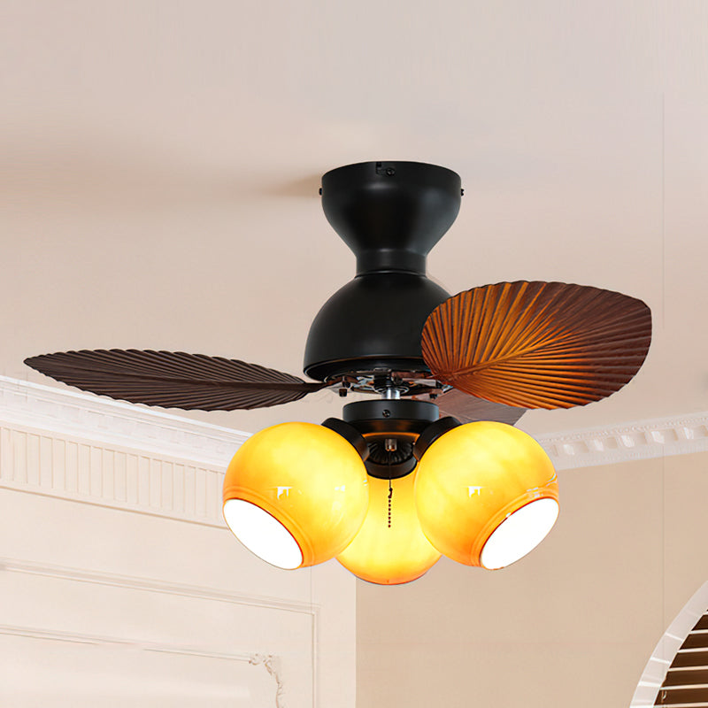 The Belize Ceiling Fan Light in beige finish complementing a neutral decor.