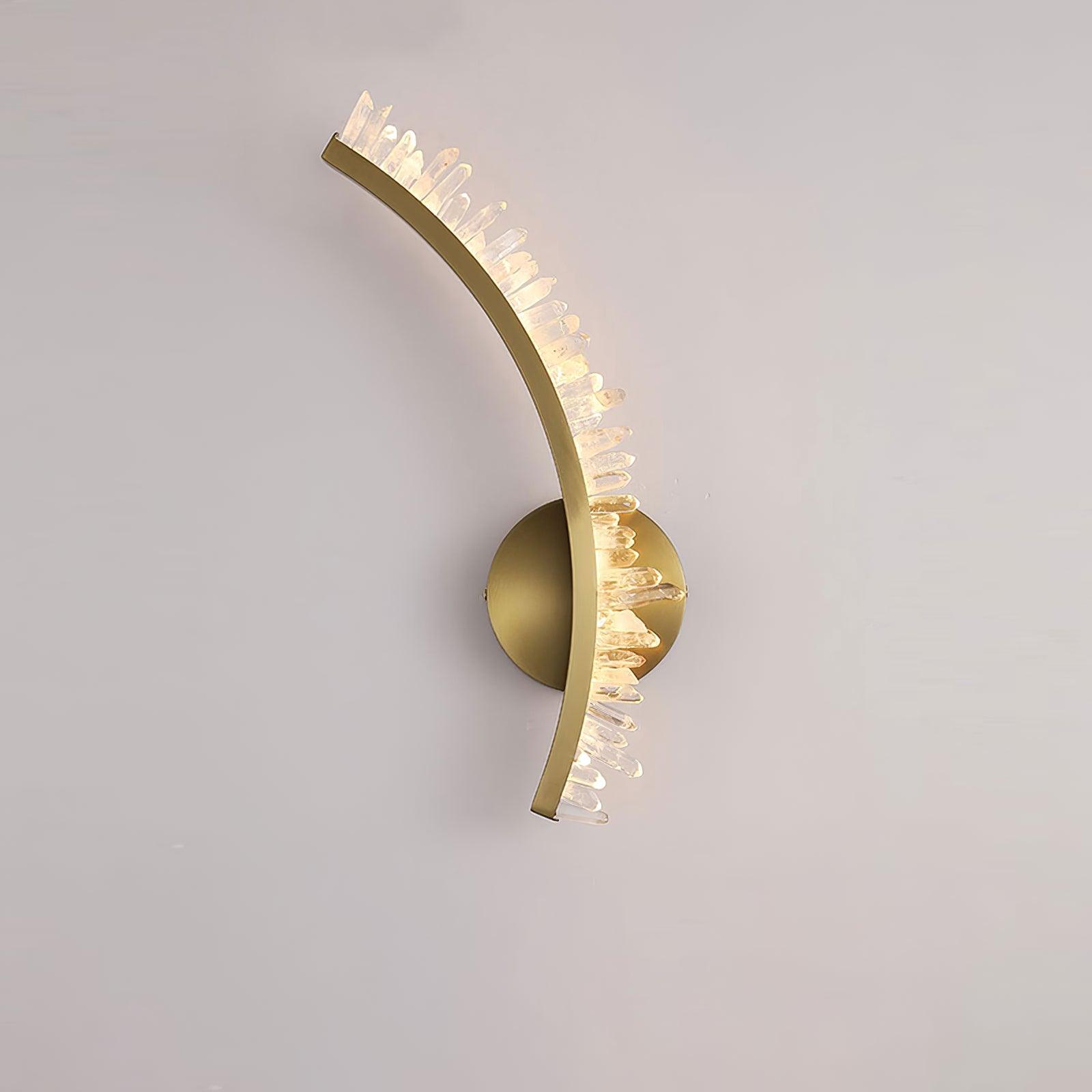 Celo Premium Nordic Art Crystal Wall Light-Neutral Decor