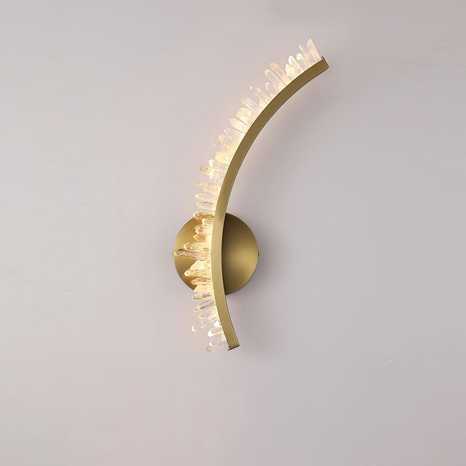 Celo Premium Nordic Art Crystal Wall Light-Neutral Decor