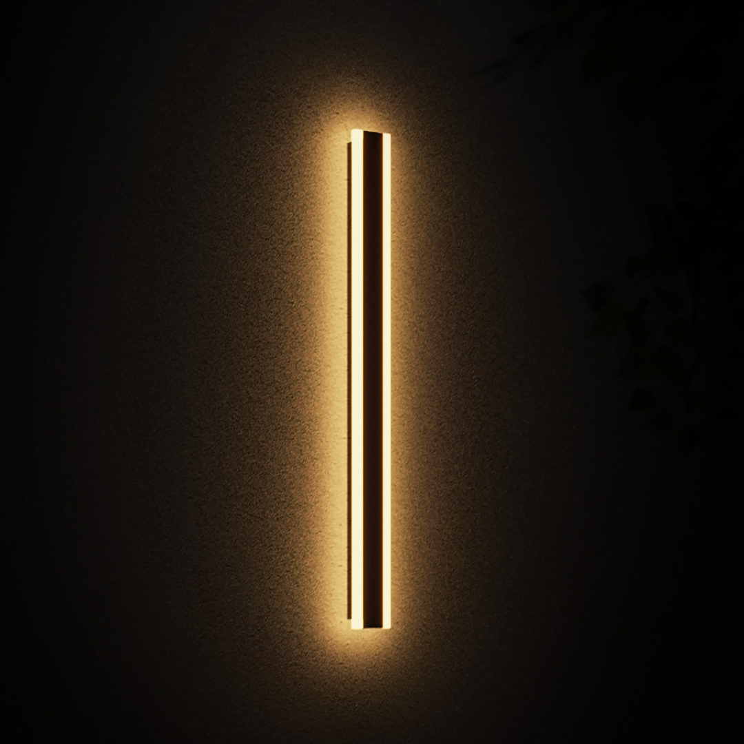 Frederick Linear Multi Color Modern Steel Outdoor Sconces