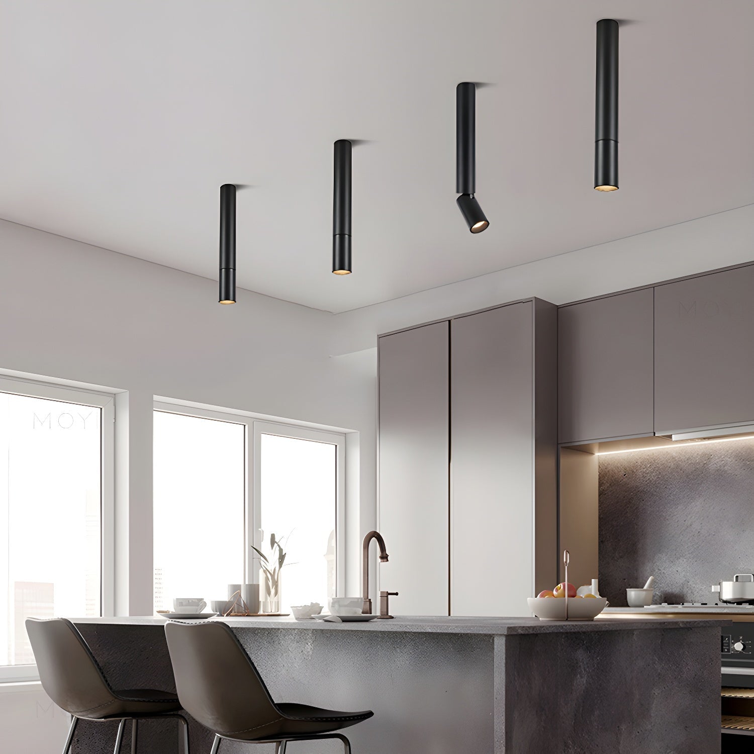 Elvynira Adjustable Surface Downlight Ceiling lamp-Neutral Decor