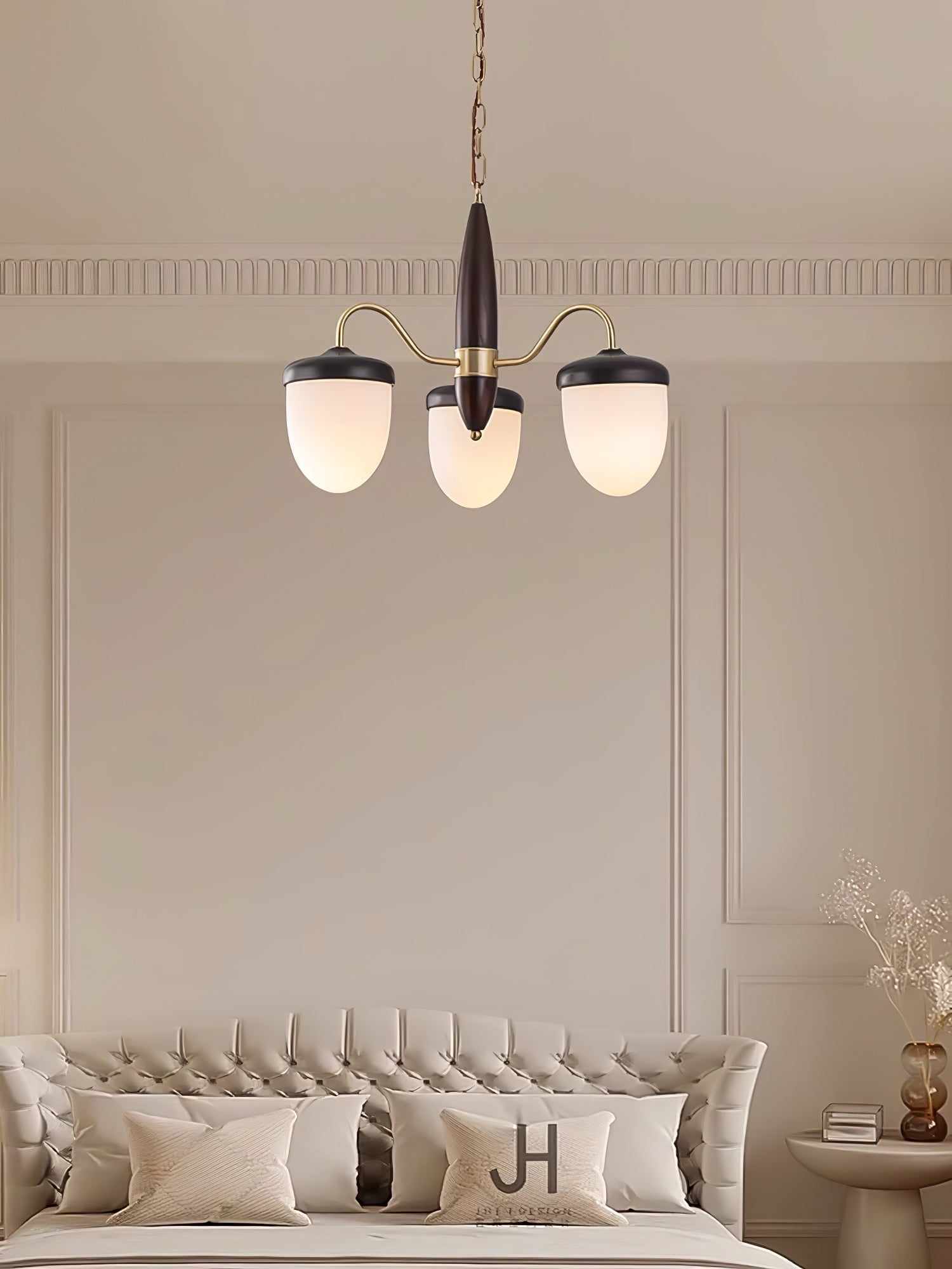 Aurora Chandelier Capsule Arm Rustic-Neutral Decor