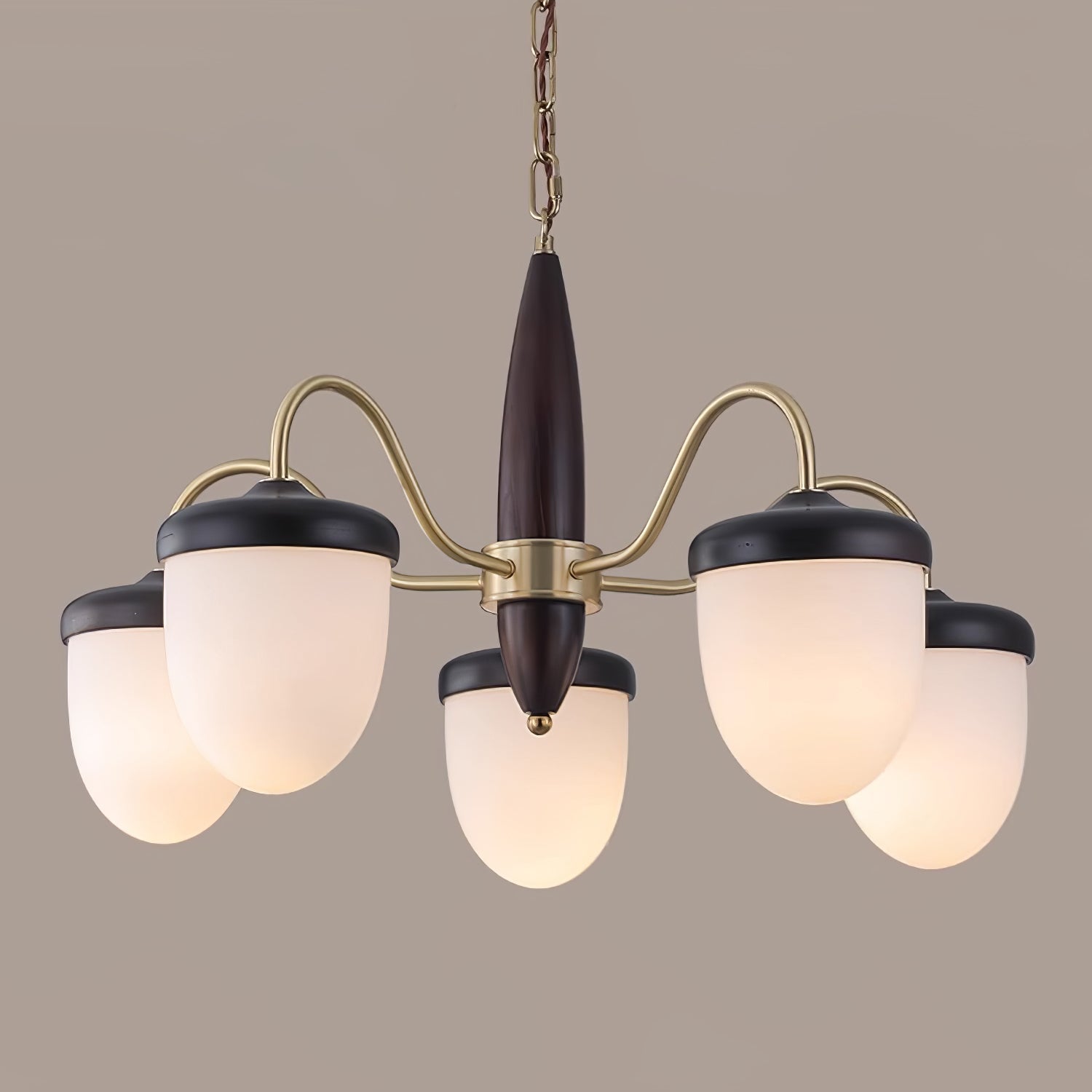 Aurora Chandelier Capsule Arm Rustic-Neutral Decor