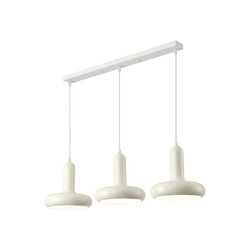 Arisha Modern Minimalist Cream Style Pendant Light White Bedroom - Neutral Decor