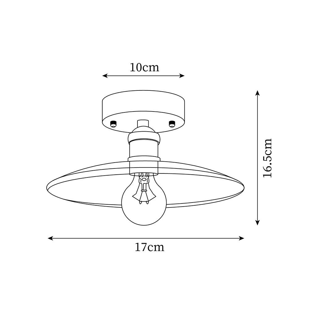 Calviro Ceiling Light Amber Glass Swirl Modern-Neutral Decor