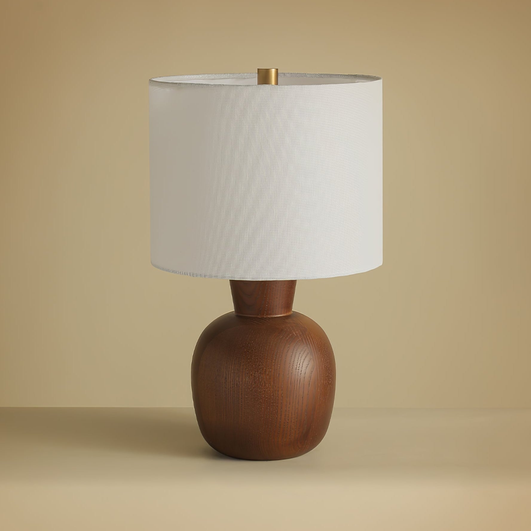Joan Minimalist Wood Table Lamp-Neutral Decor