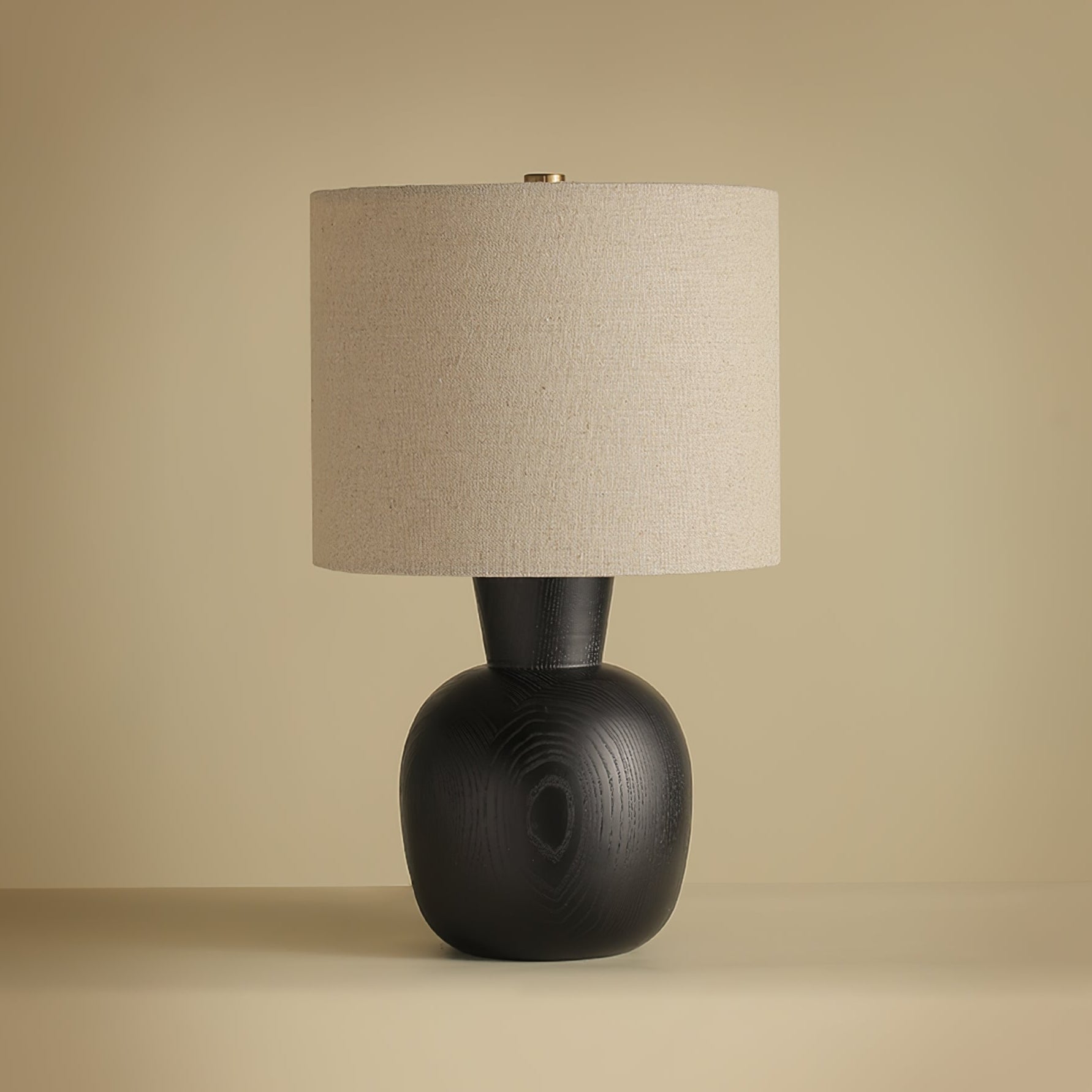 Joan Minimalist Wood Table Lamp-Neutral Decor