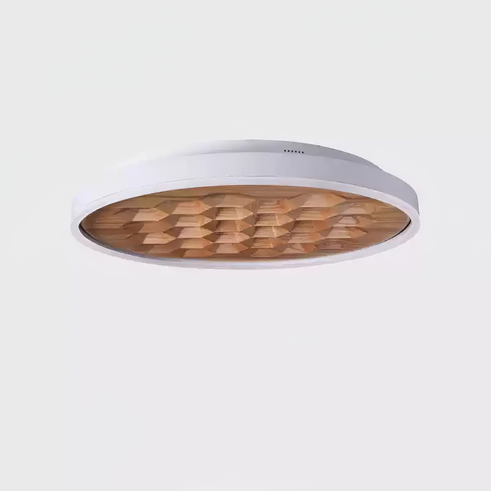 Cevynira Textured Bronze Flush Mount-Neutral Decor