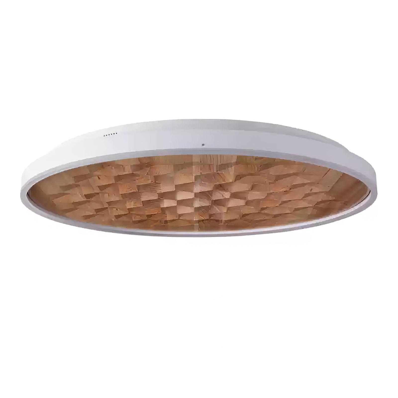 Cevynira Textured Bronze Flush Mount-Neutral Decor