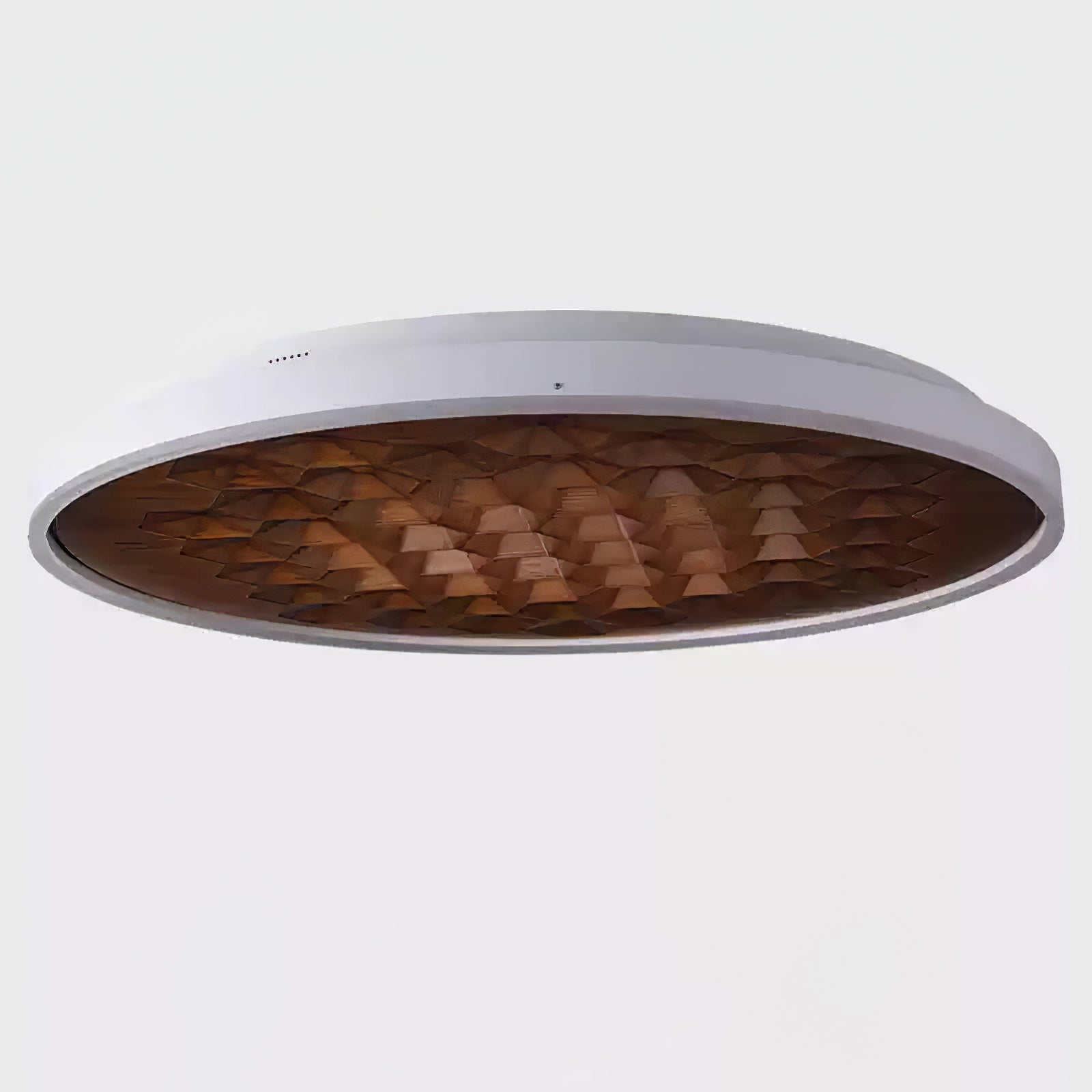 Cevynira Textured Bronze Flush Mount-Neutral Decor