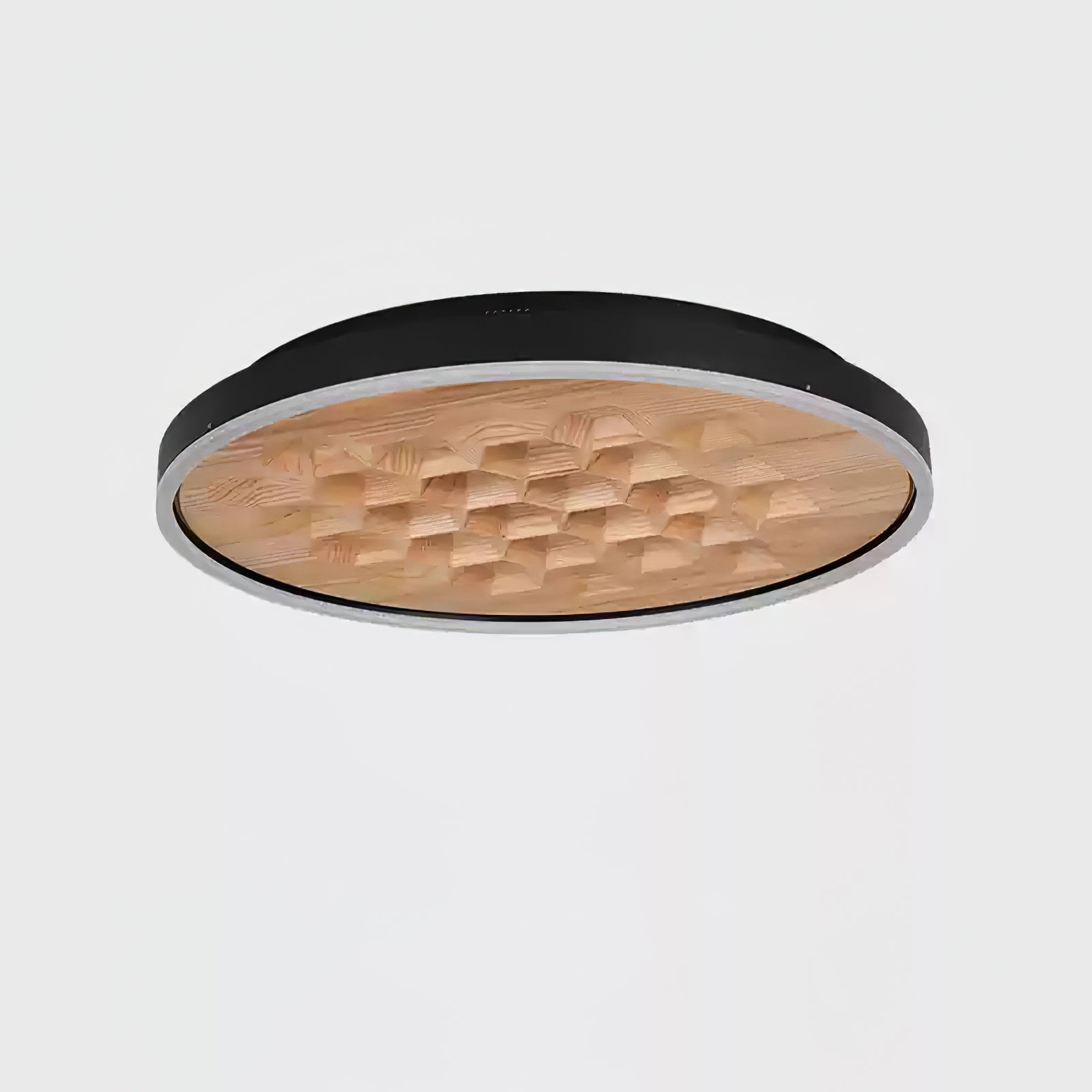 Cevynira Textured Bronze Flush Mount-Neutral Decor