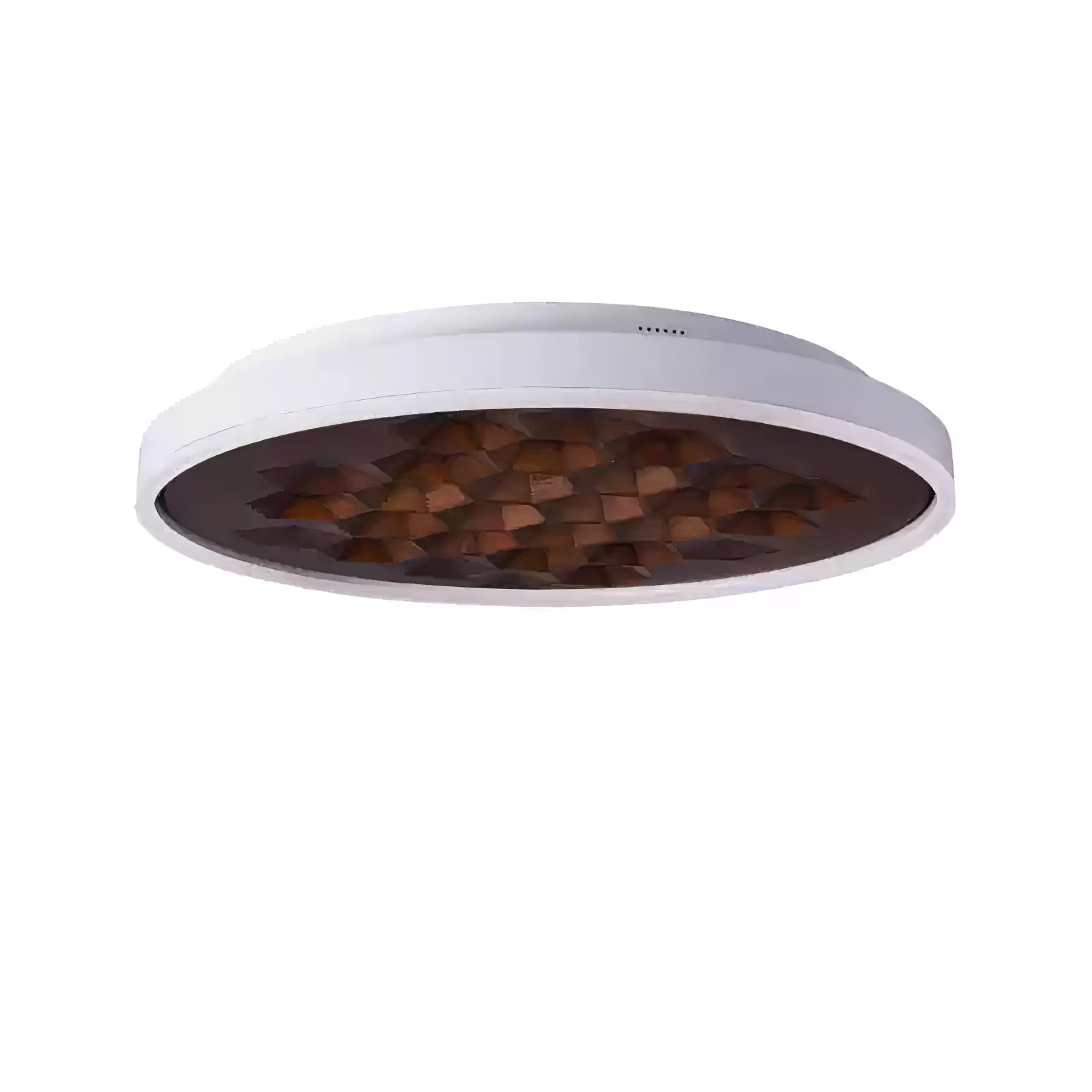 Cevynira Textured Bronze Flush Mount-Neutral Decor